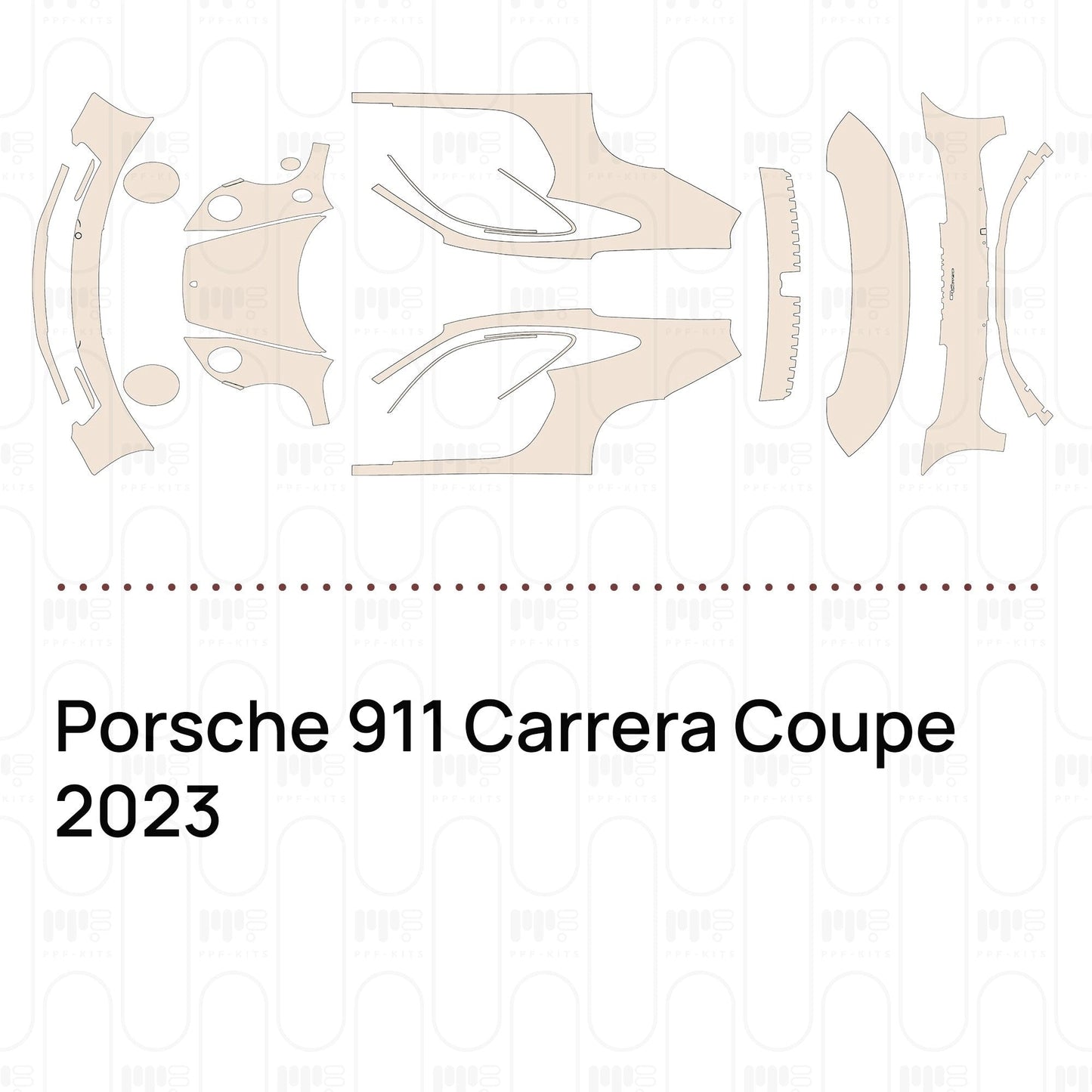 Pre-CutPPFPorsche911CarreraCoupe2023