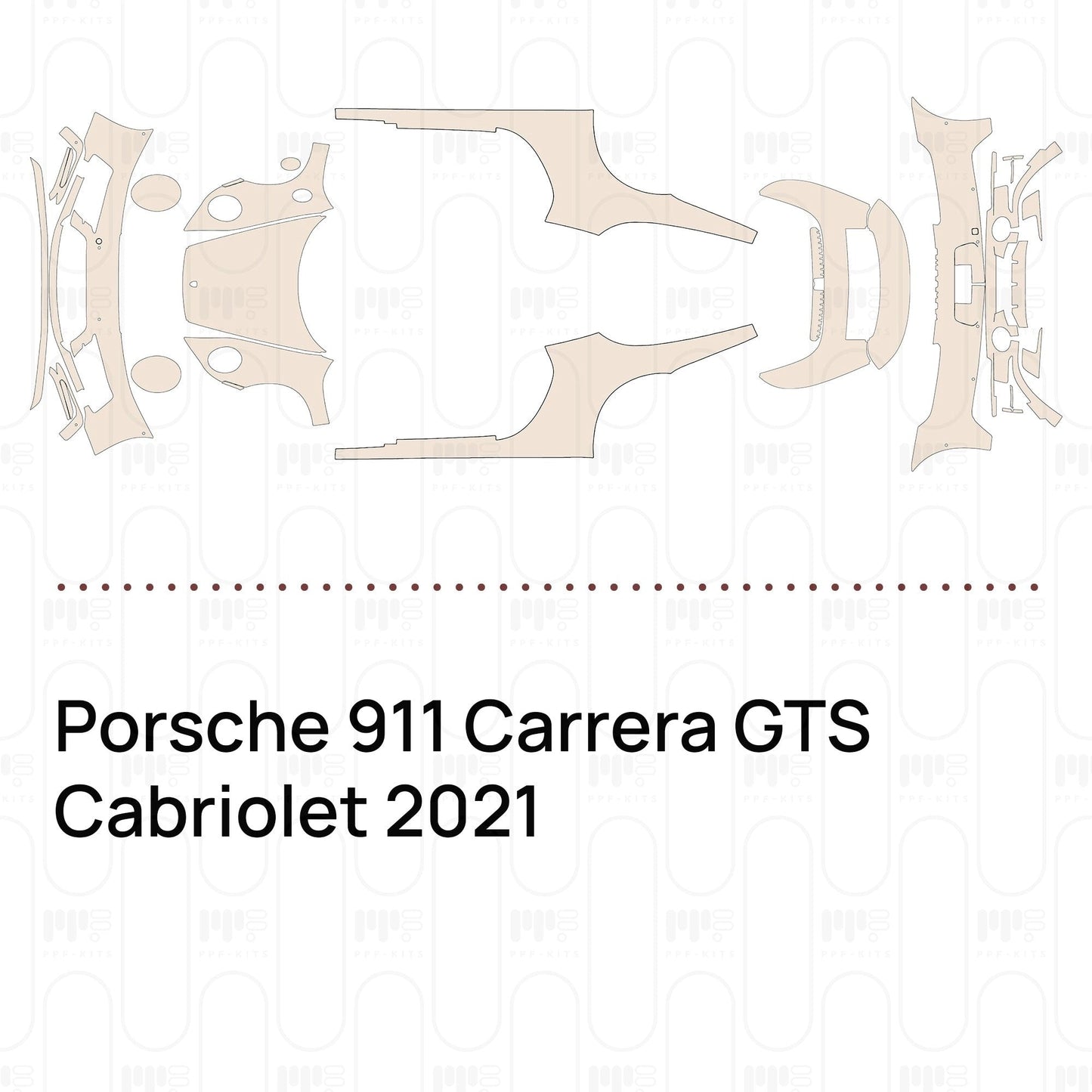 Pre-CutPPFPorsche911CarreraGTSCabriolet2021