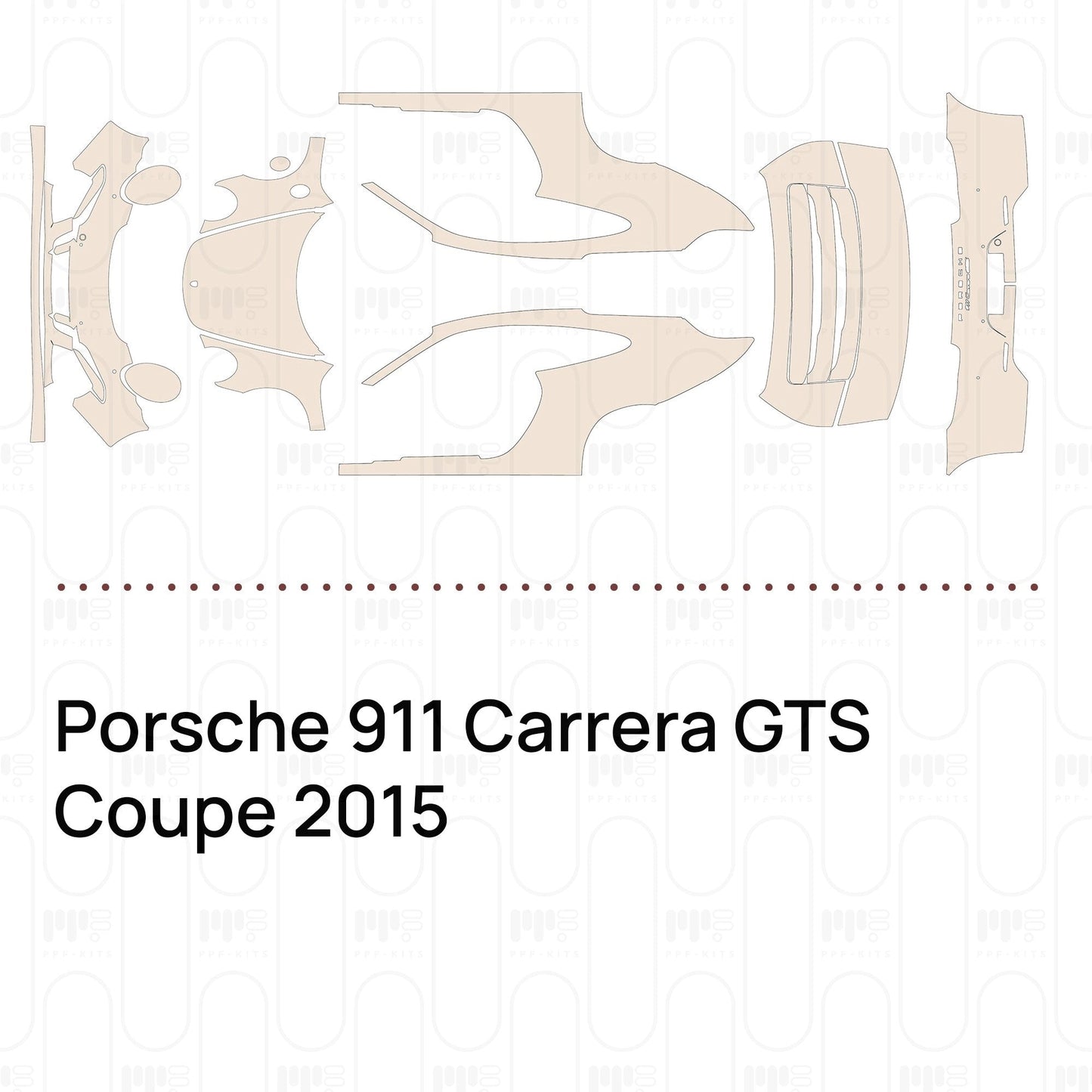 Pre-CutPPFPorsche911CarreraGTSCoupe2015