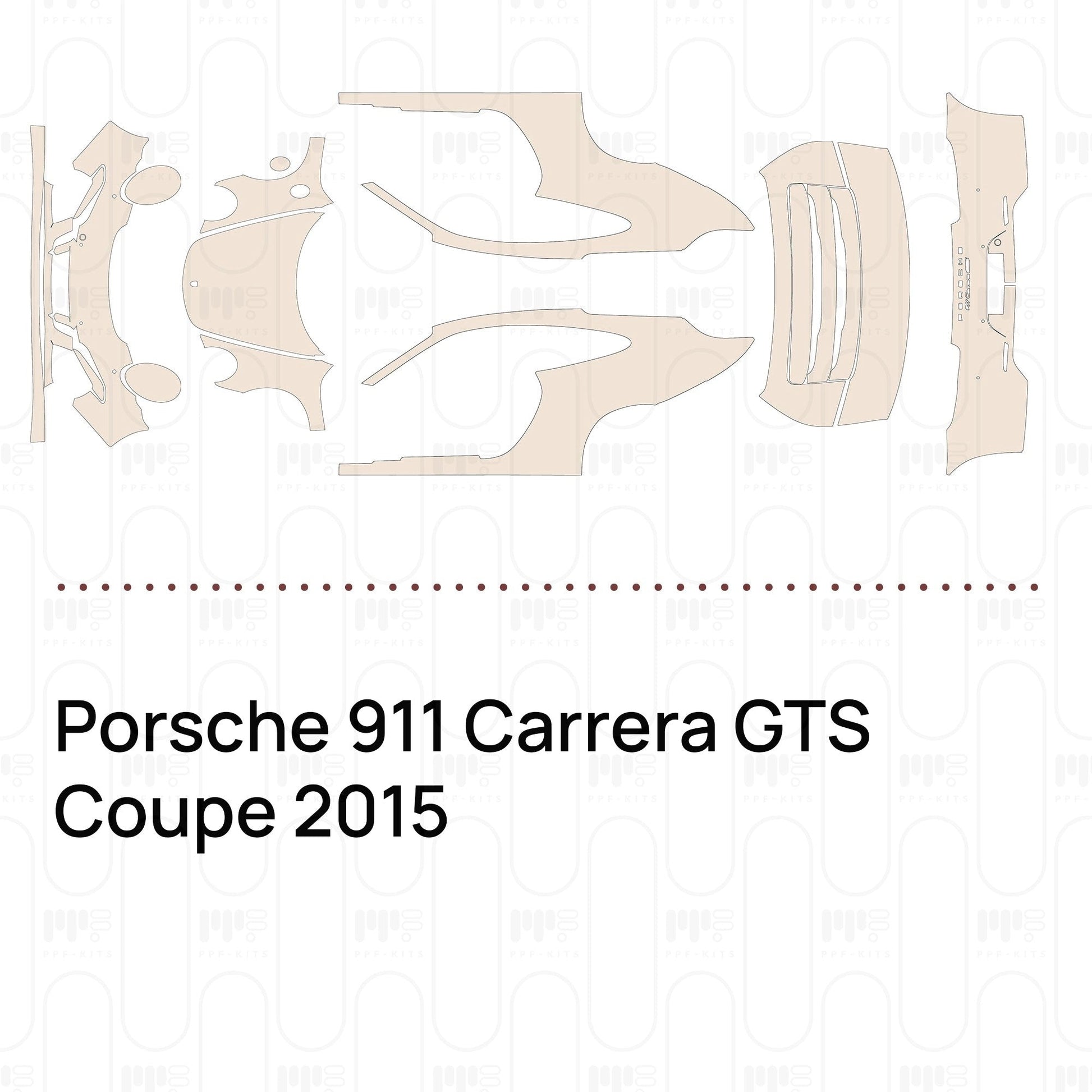 Pre-CutPPFPorsche911CarreraGTSCoupe2015
