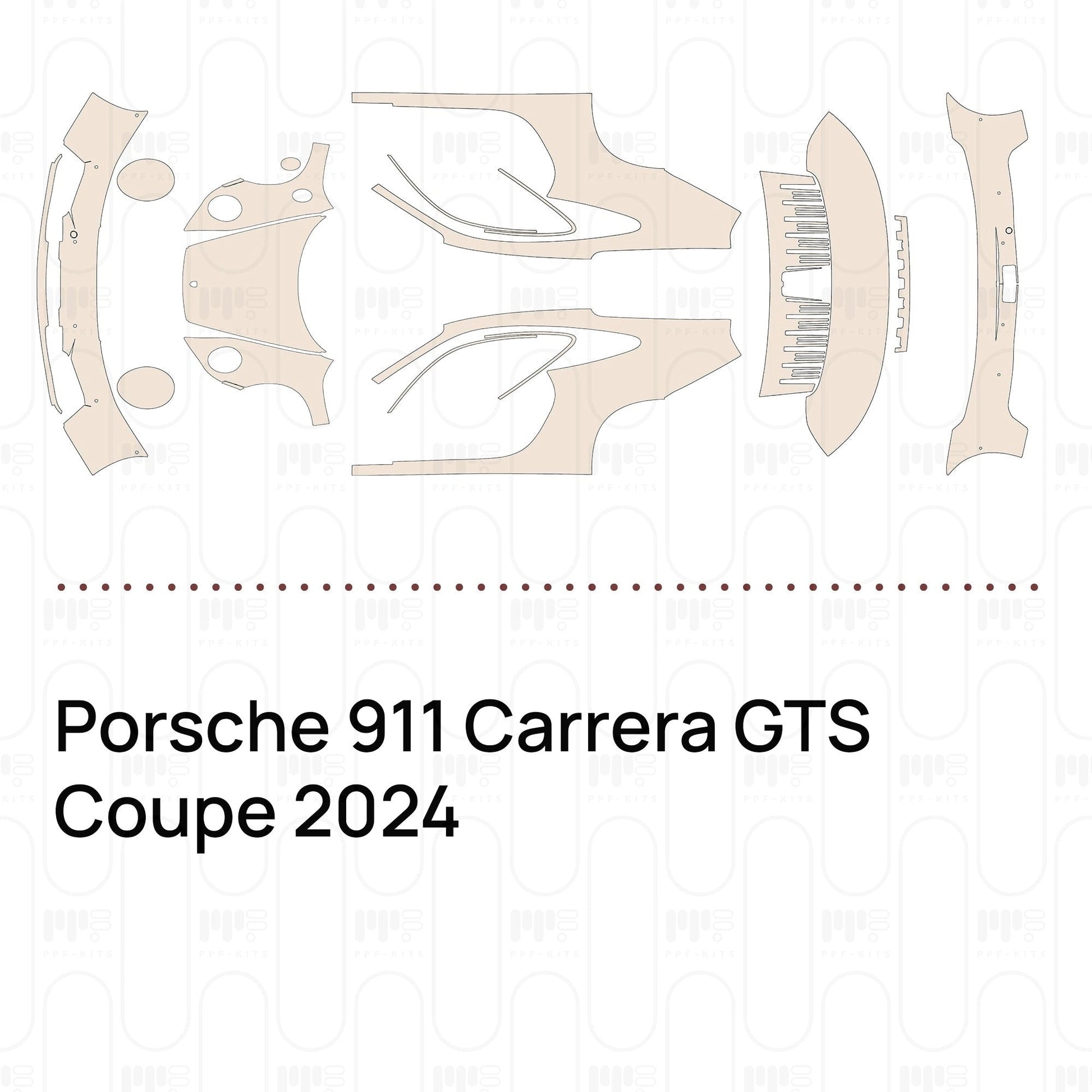 Pre-CutPPFPorsche911CarreraGTSCoupe2024