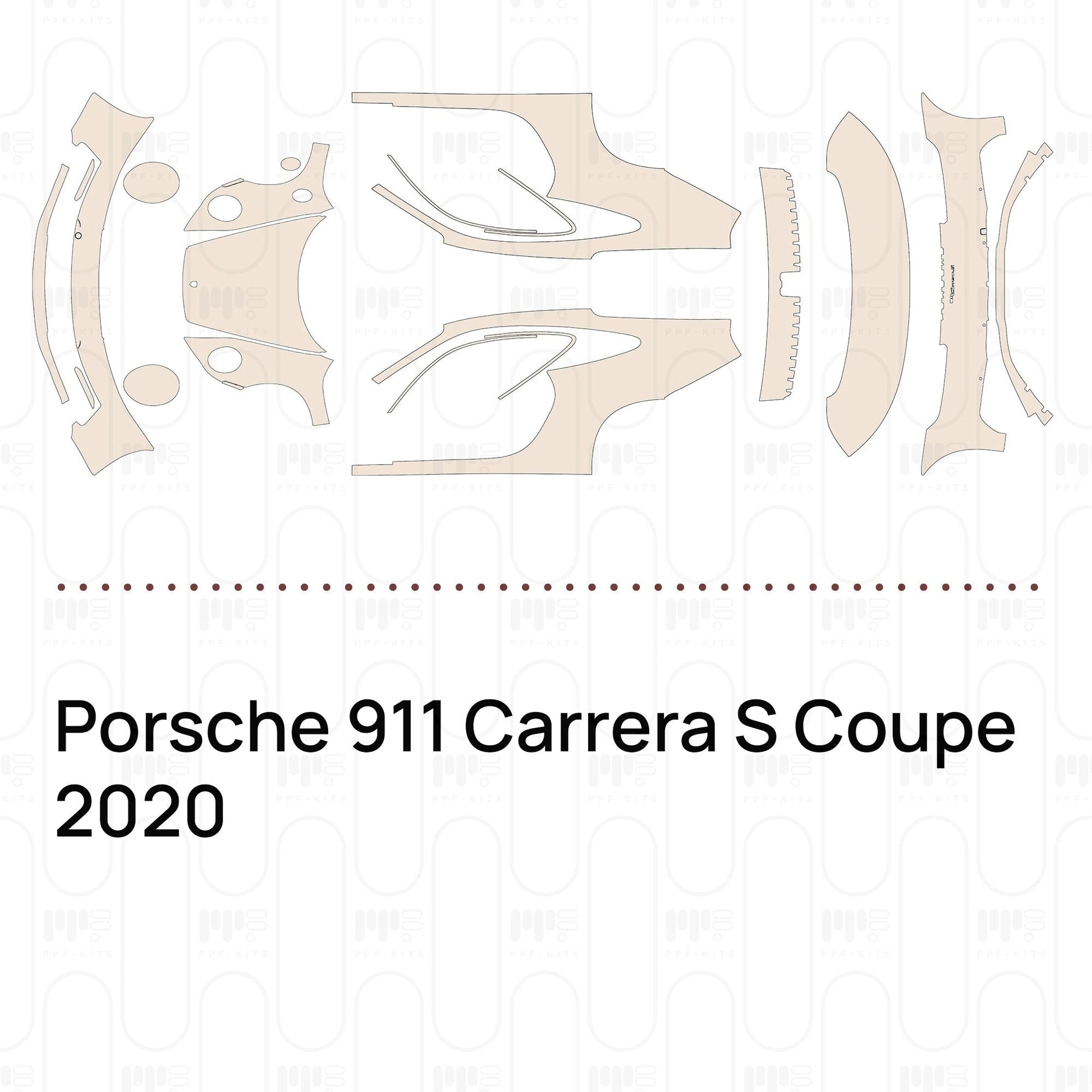 Pre-CutPPFPorsche911CarreraSCoupe2020