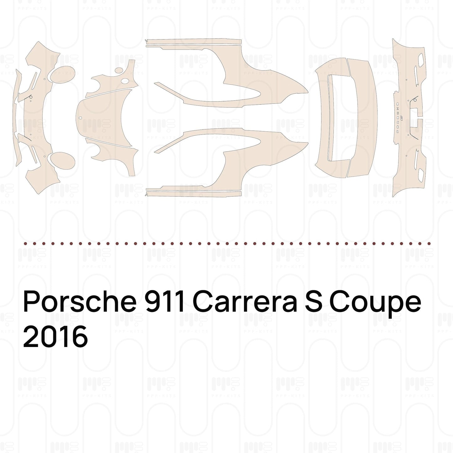 Pre-CutPPFPorsche911CarreraSCoupe2016
