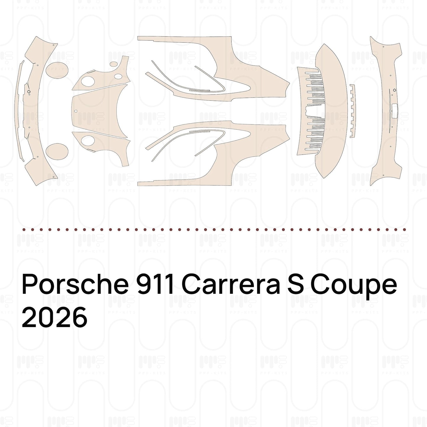 Pre-CutPPFPorsche911CarreraSCoupe2026