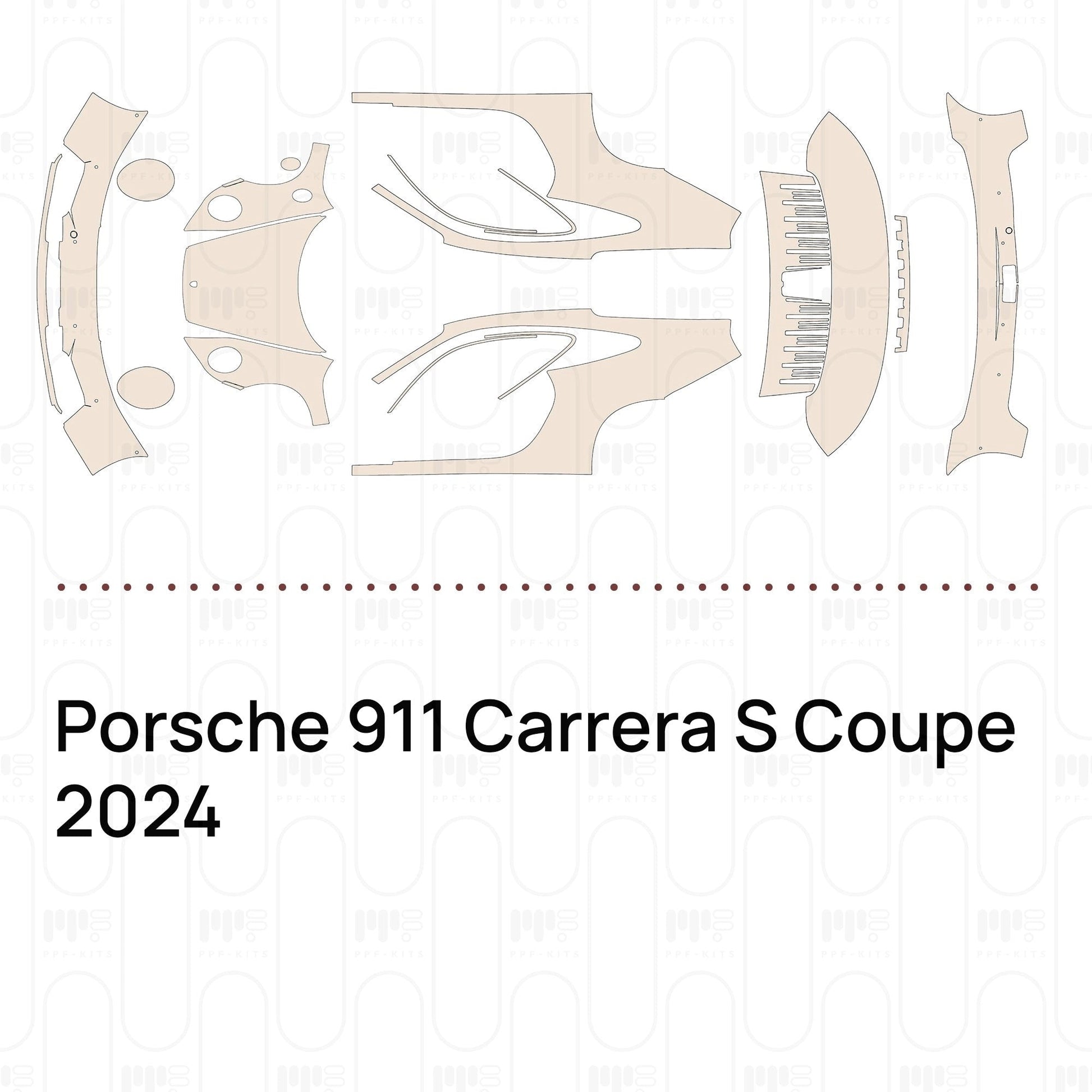 Pre-CutPPFPorsche911CarreraSCoupe2024