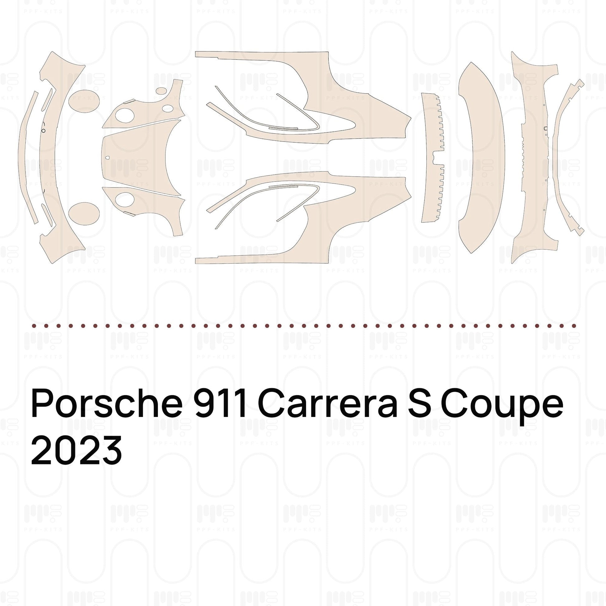 Pre-CutPPFPorsche911CarreraSCoupe2023