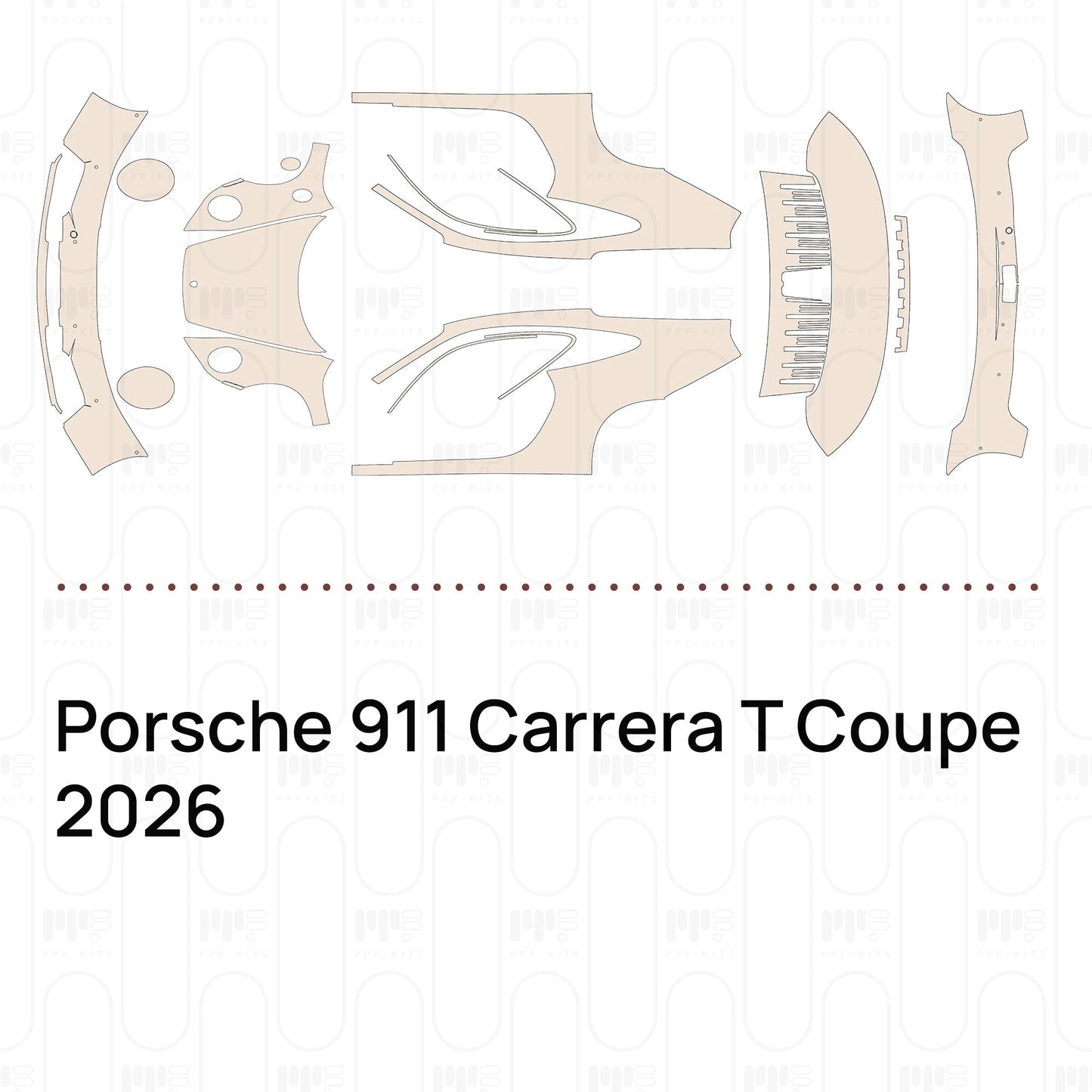 Pre-CutPPFPorsche911CarreraTCoupe2026