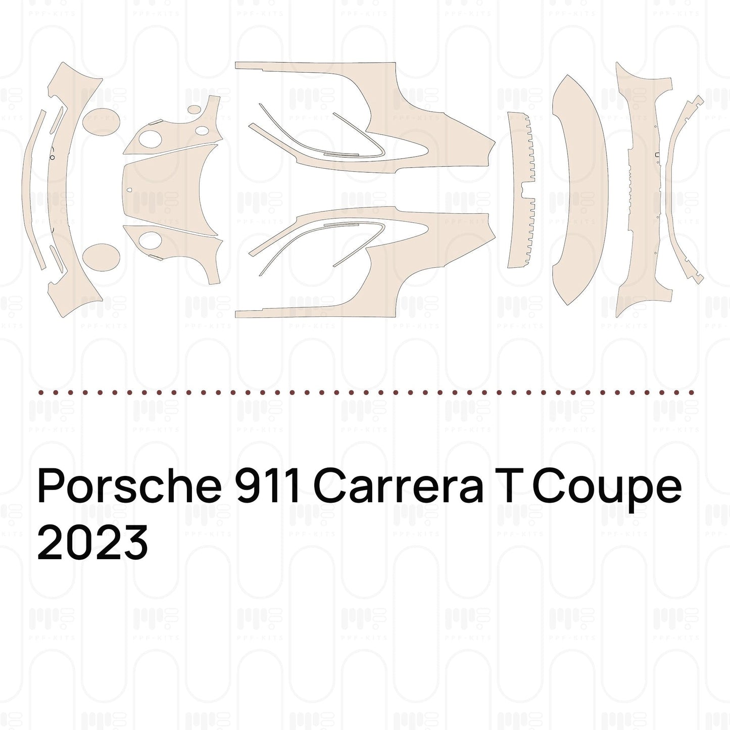 Pre-CutPPFPorsche911CarreraTCoupe2023