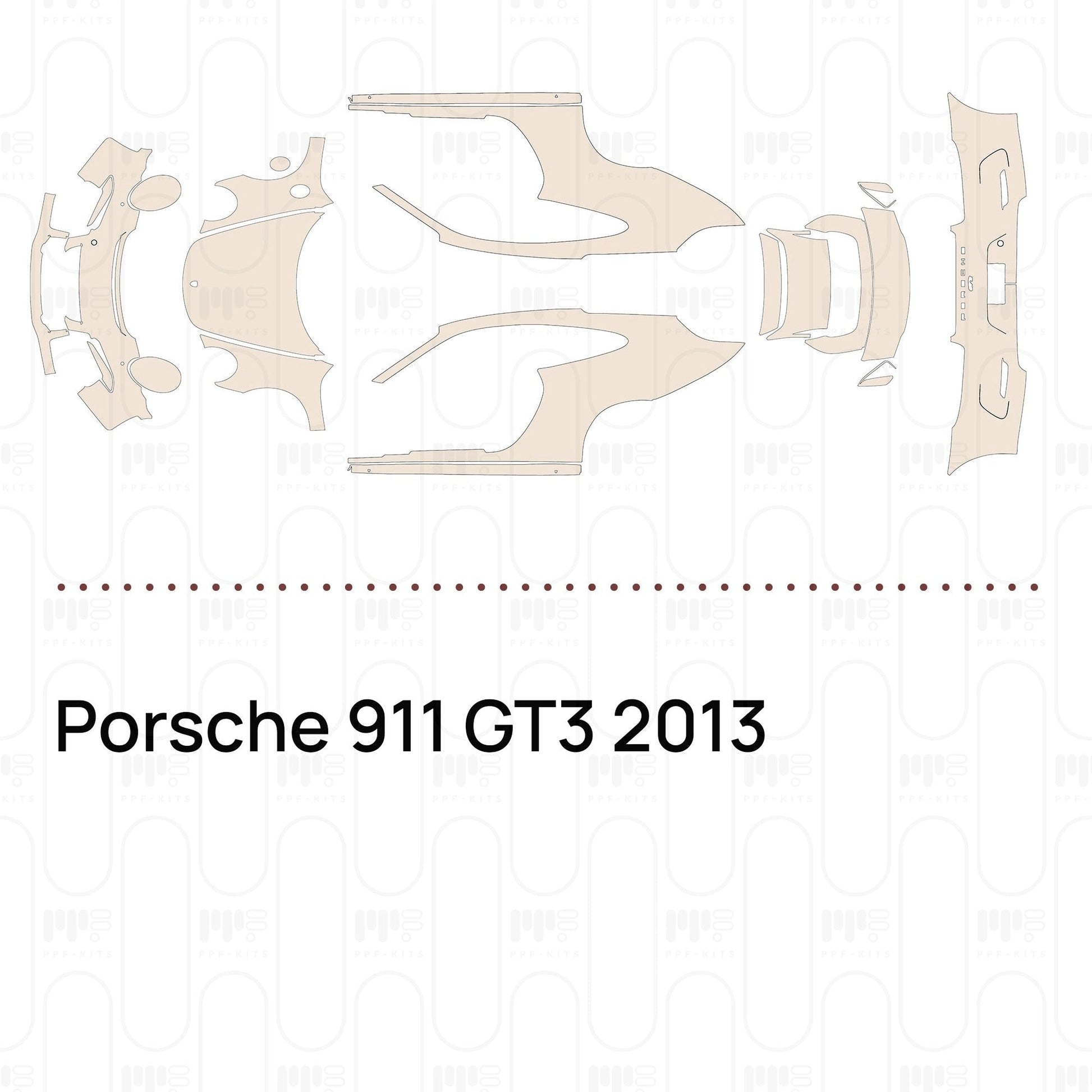 Pre-CutPPFPorsche911GT32013