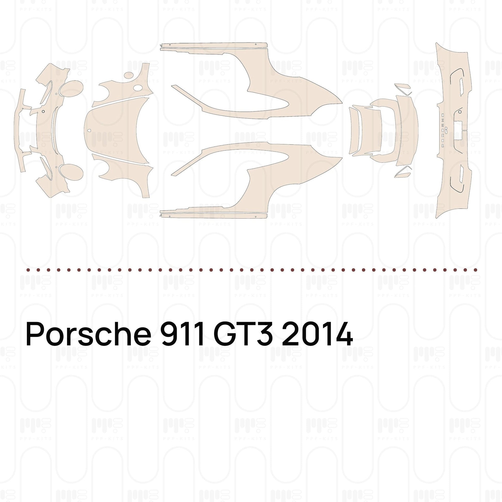 Pre-CutPPFPorsche911GT32014