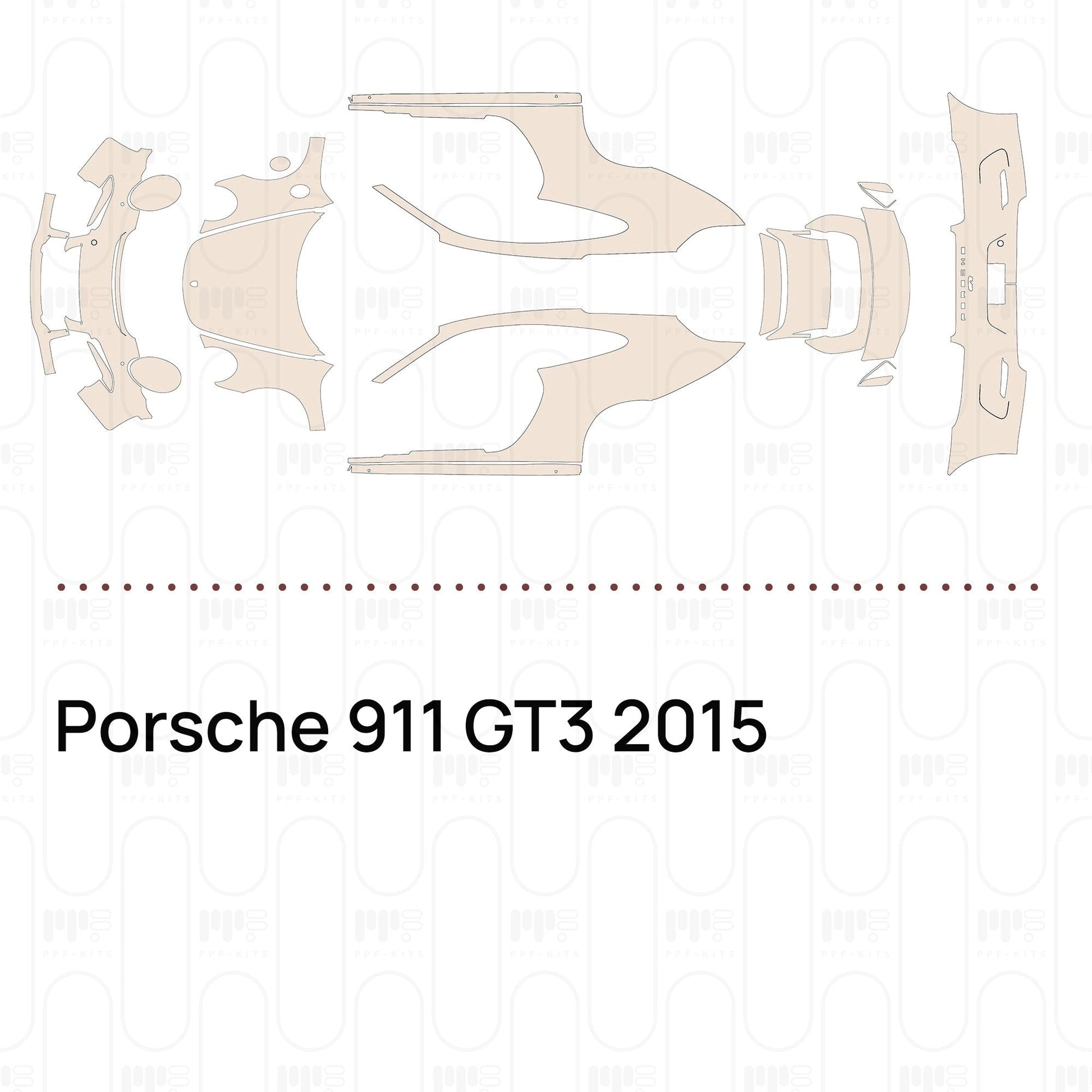 Pre-CutPPFPorsche911GT32015