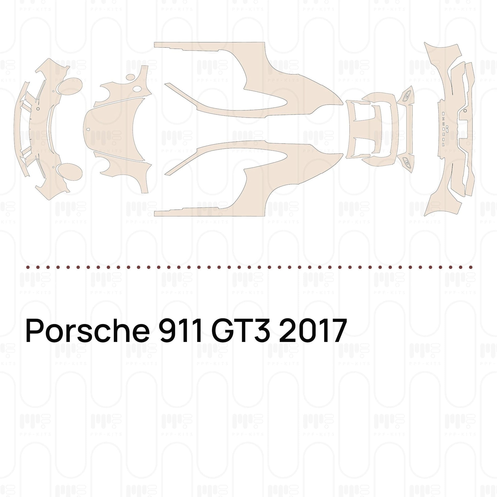 Pre-CutPPFPorsche911GT32017