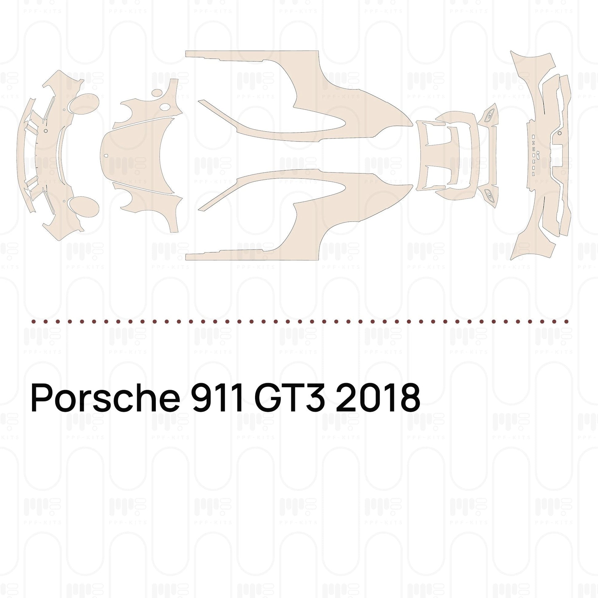 Pre-CutPPFPorsche911GT32018