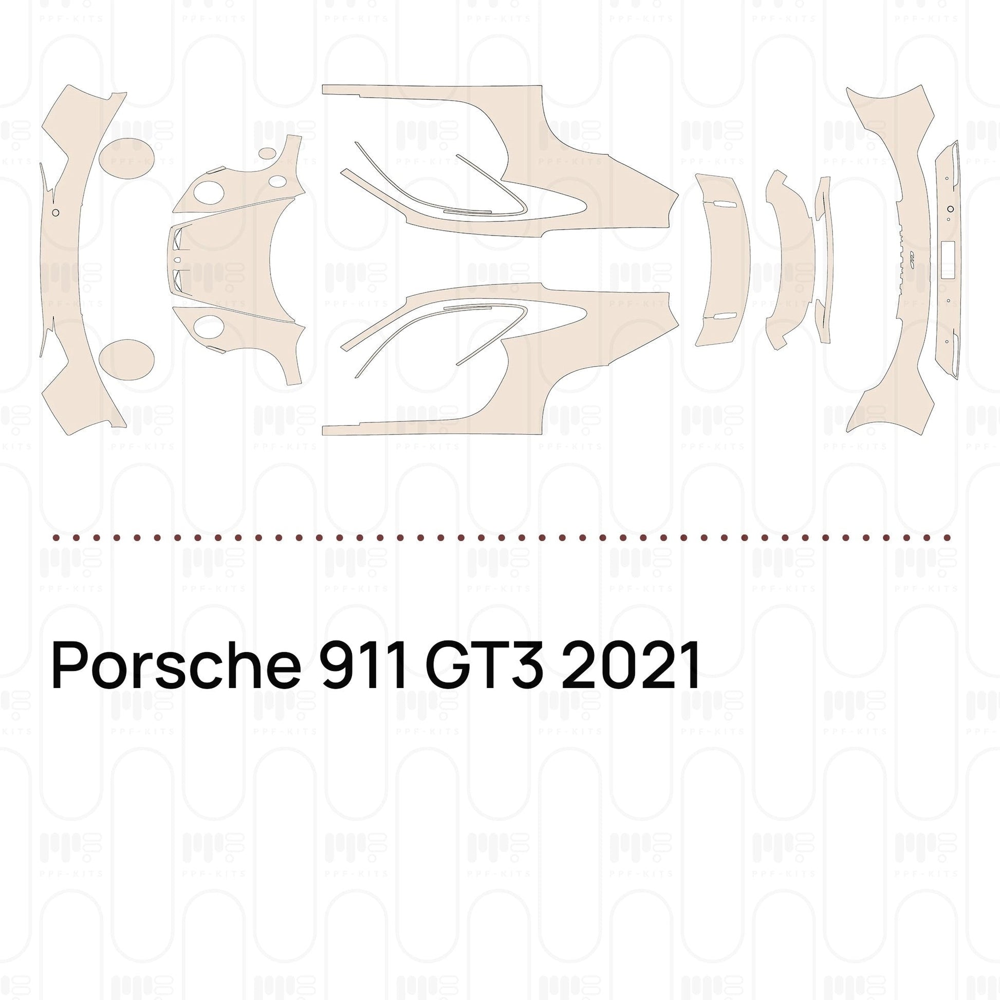Pre-CutPPFPorsche911GT32021