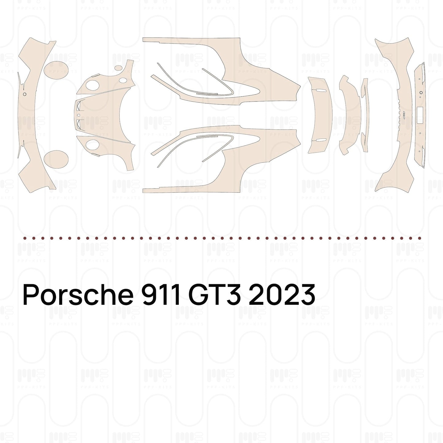 Pre-CutPPFPorsche911GT32023