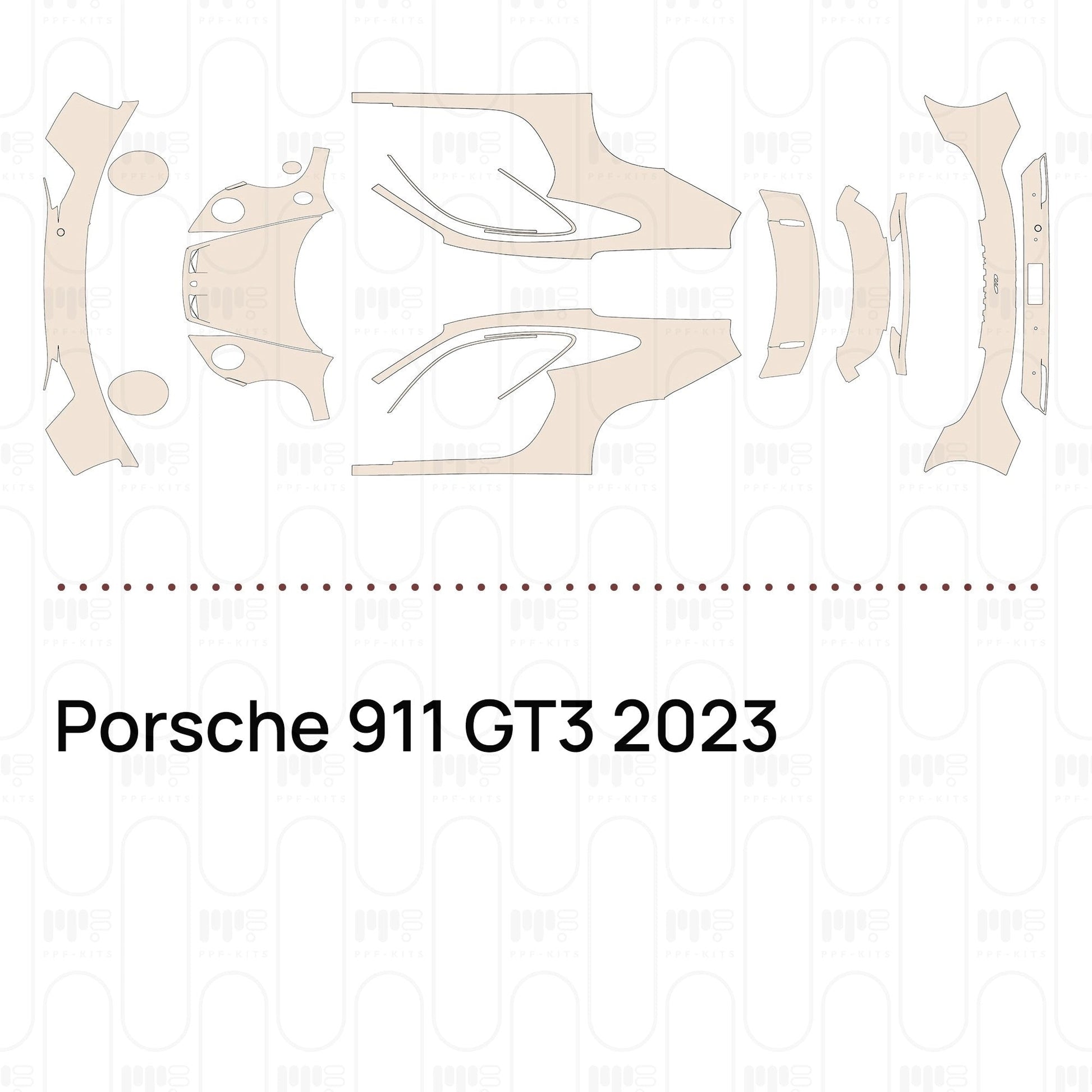 Pre-CutPPFPorsche911GT32023