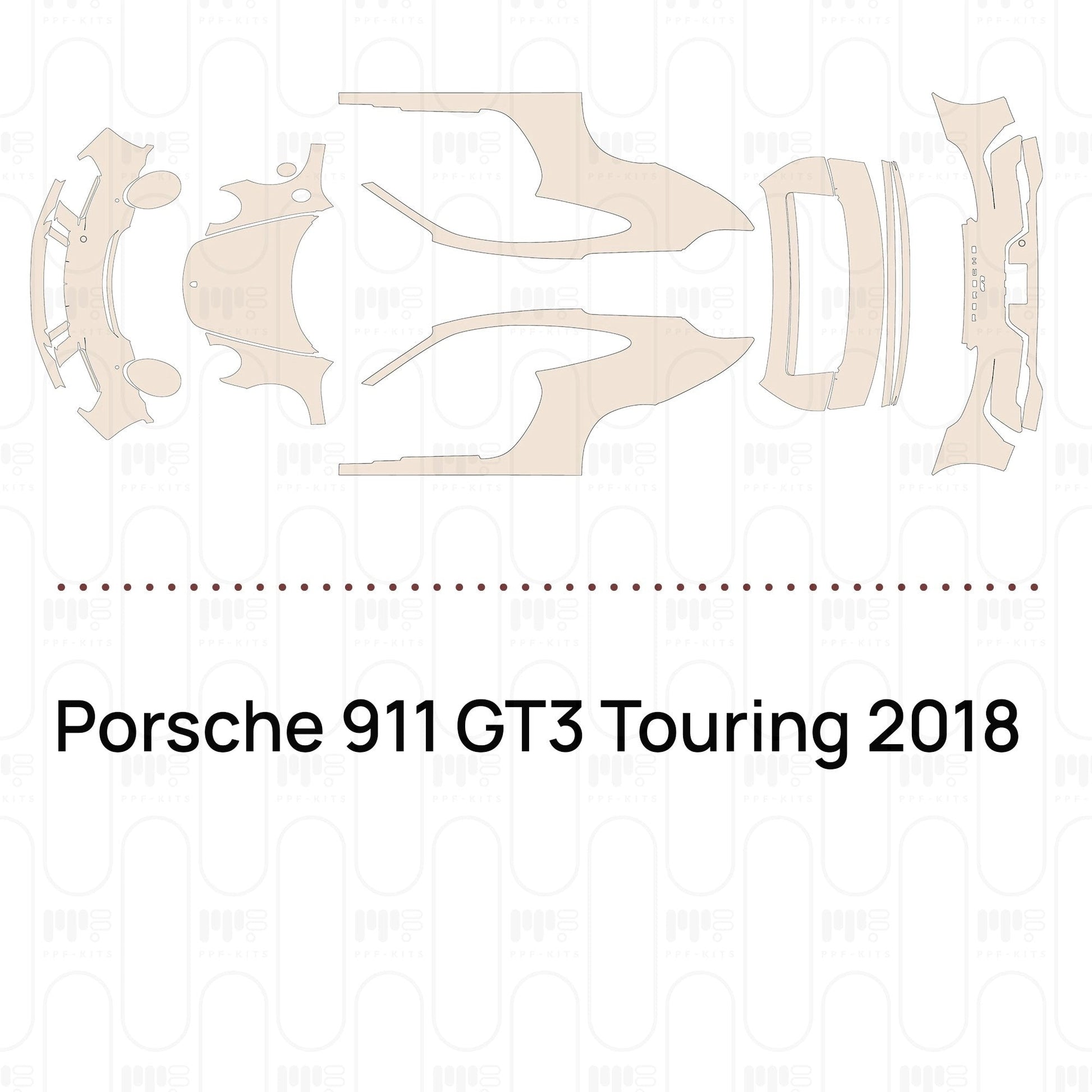 Pre-CutPPFPorsche911GT3Touring2018
