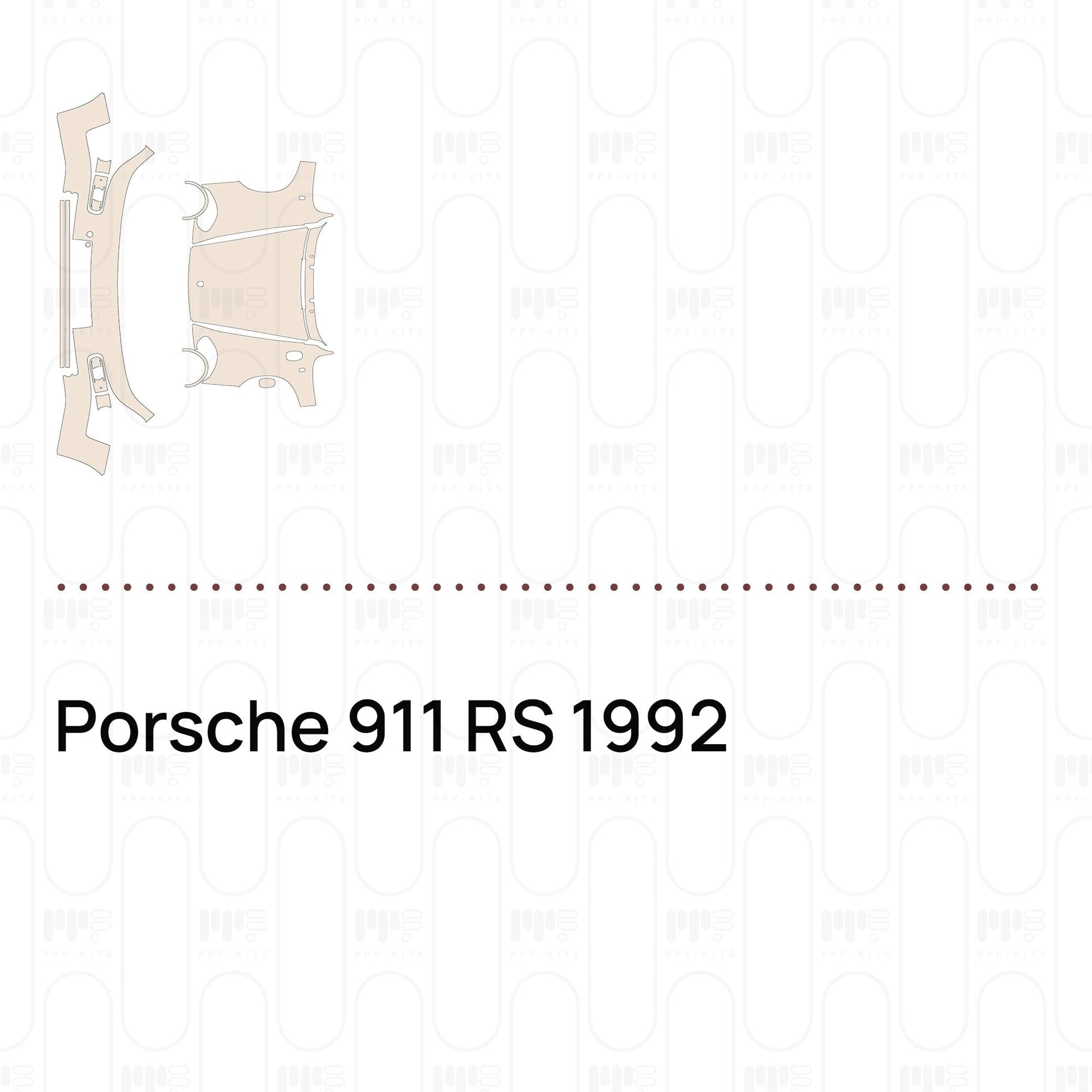 Pre-CutPPFPorsche911RS1992