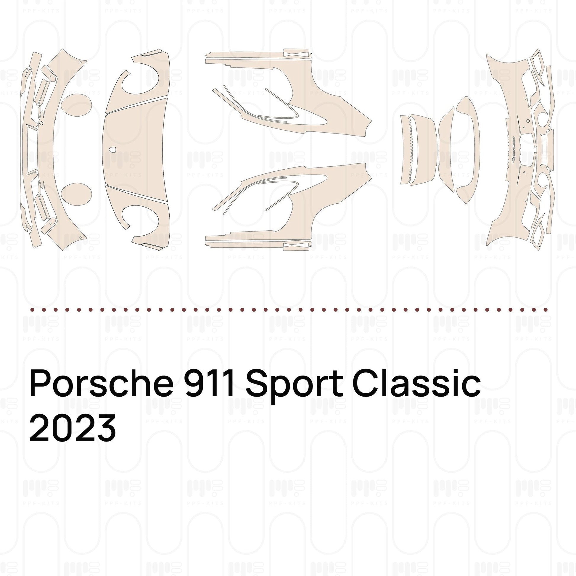 Pre-CutPPFPorsche911SportClassic2023