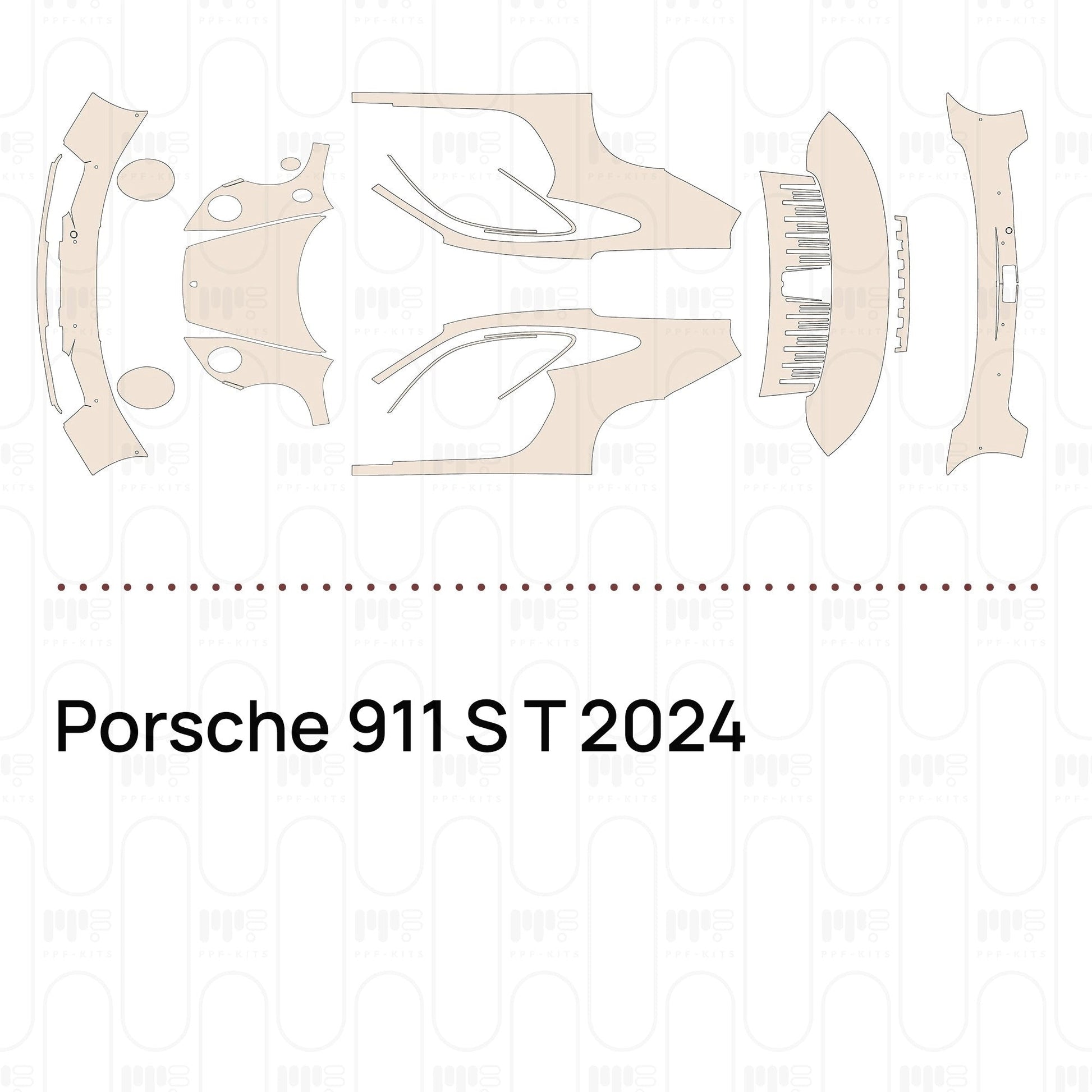 Pre-CutPPFPorsche911ST2024
