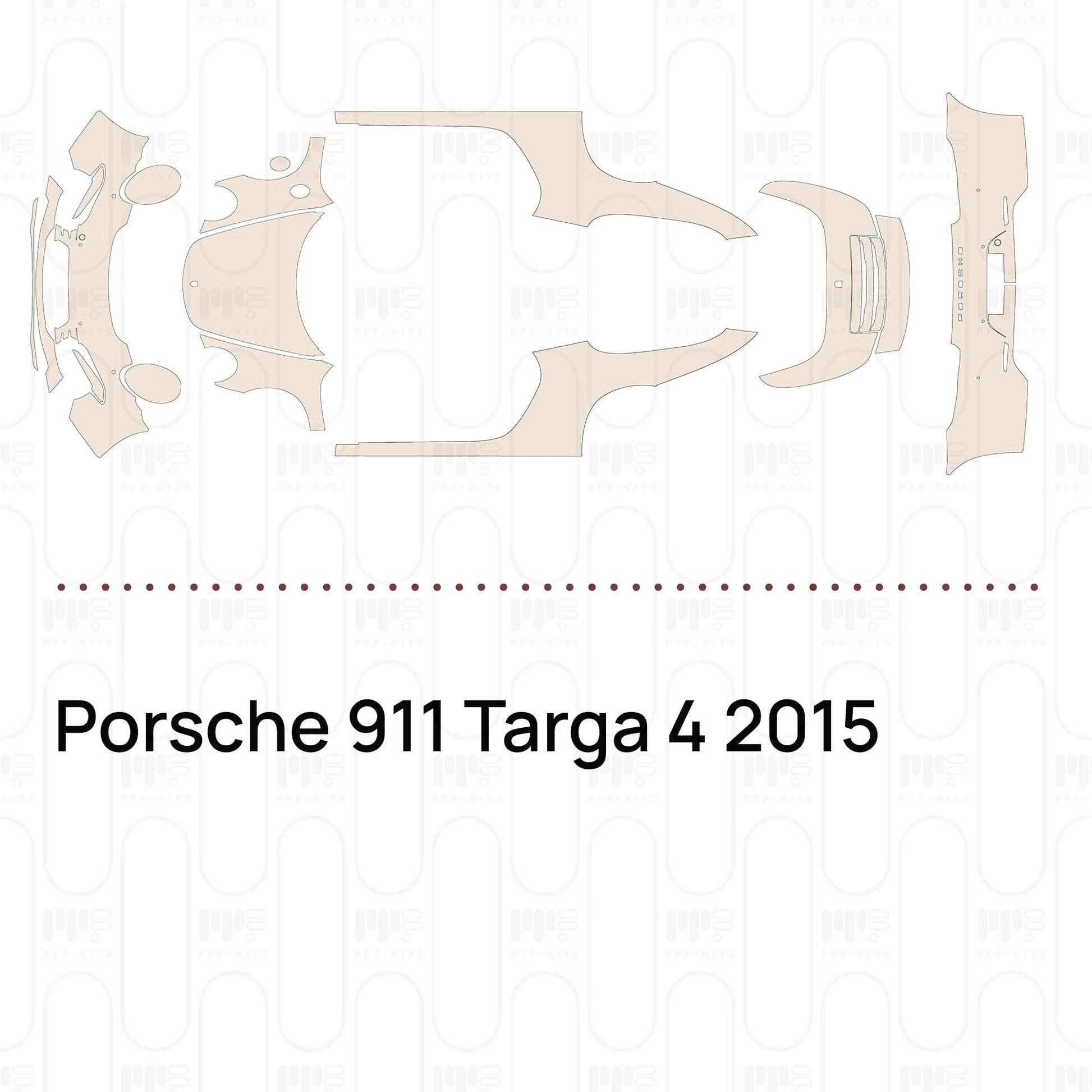 Pre-CutPPFPorsche911Targa42015