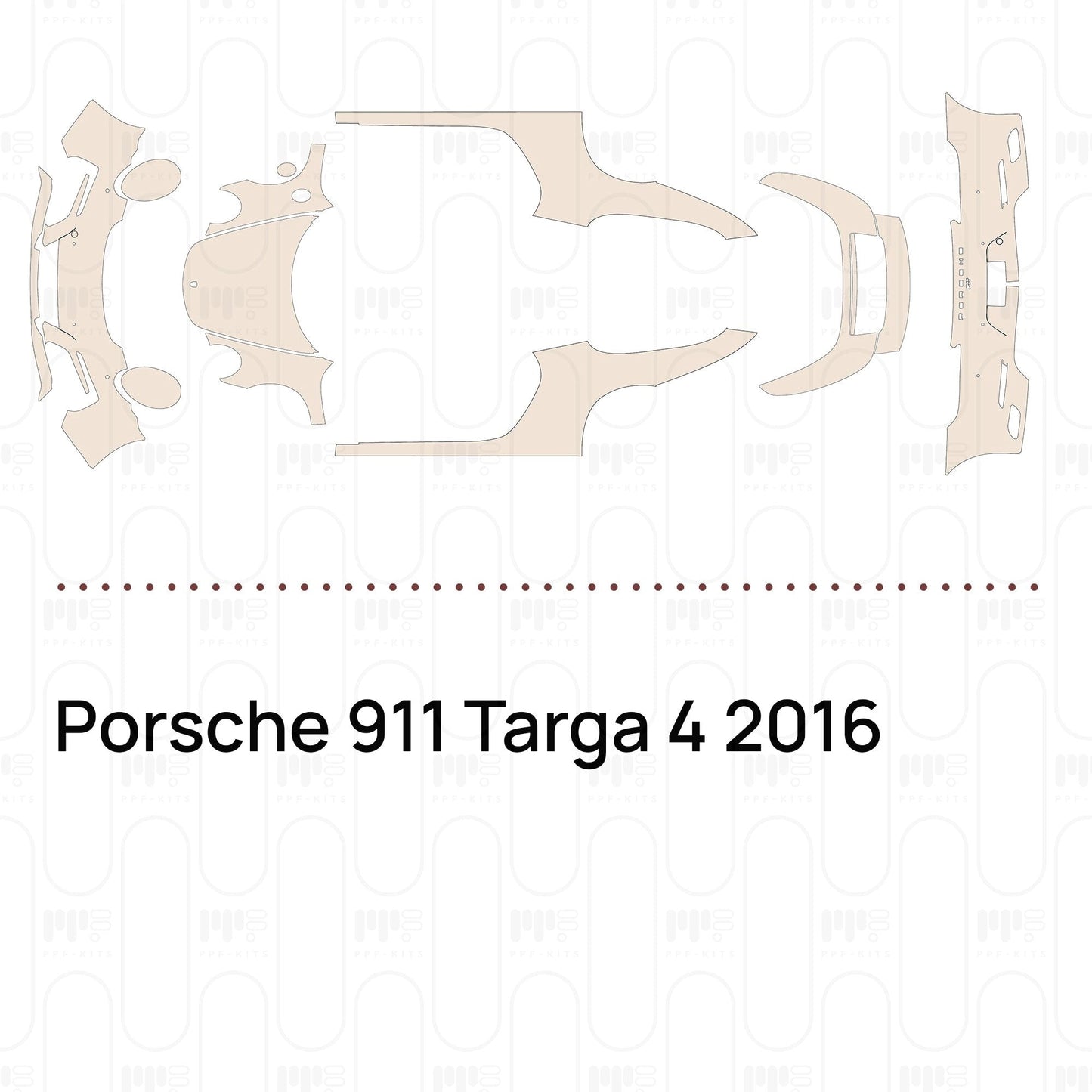 Pre-CutPPFPorsche911Targa42016