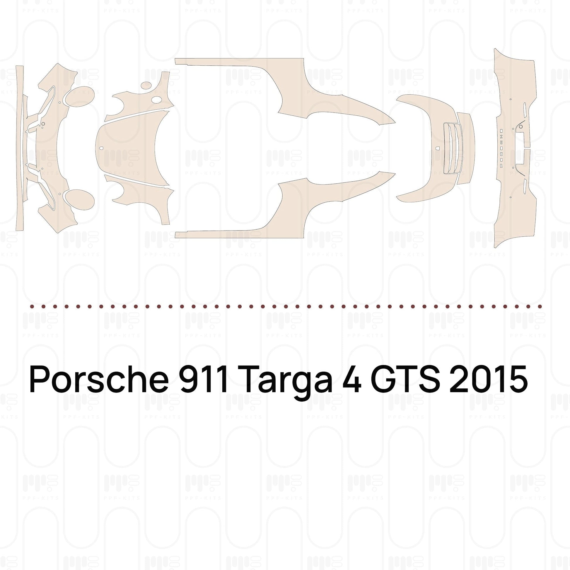 Pre-CutPPFPorsche911Targa4GTS2015