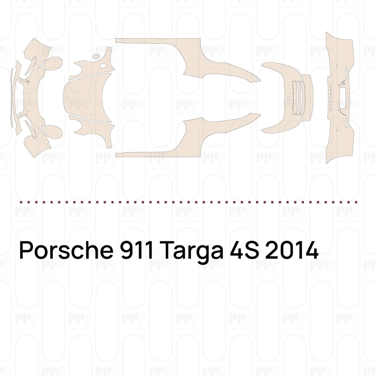 Pre-CutPPFPorsche911Targa4S2014
