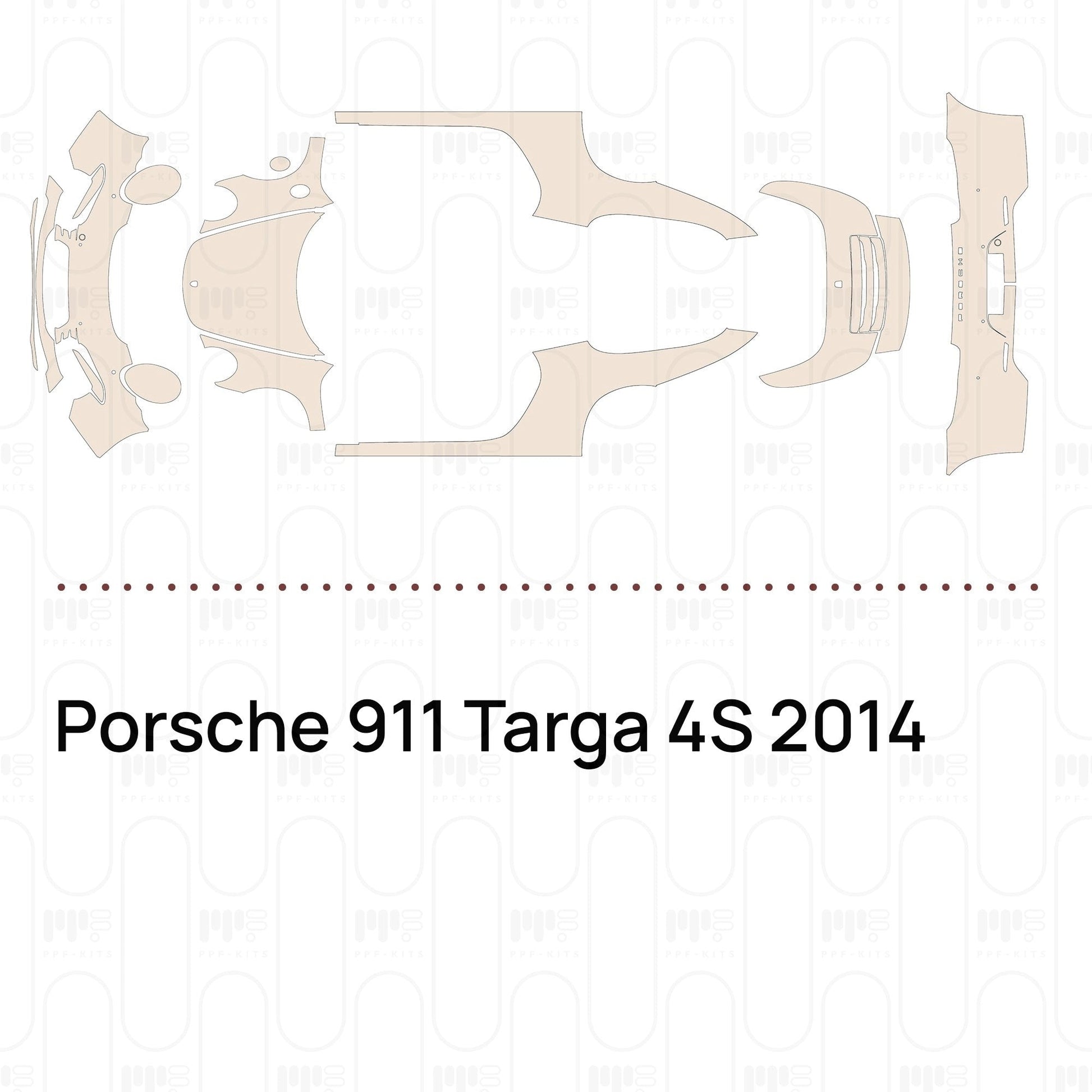 Pre-CutPPFPorsche911Targa4S2014