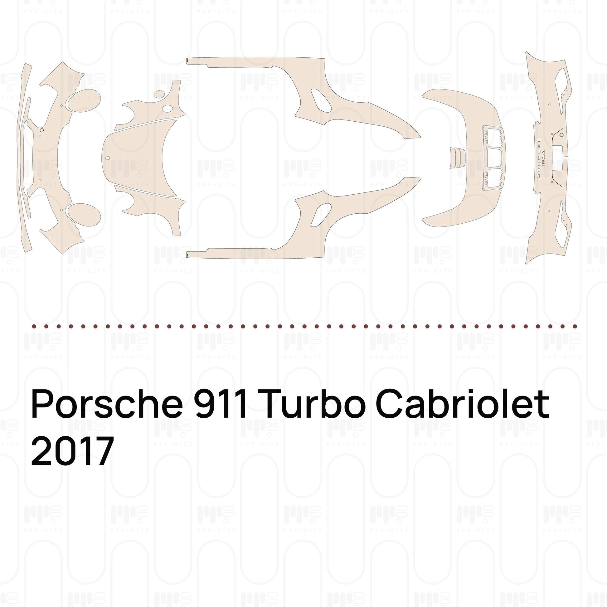 Pre-CutPPFPorsche911TurboCabriolet2017