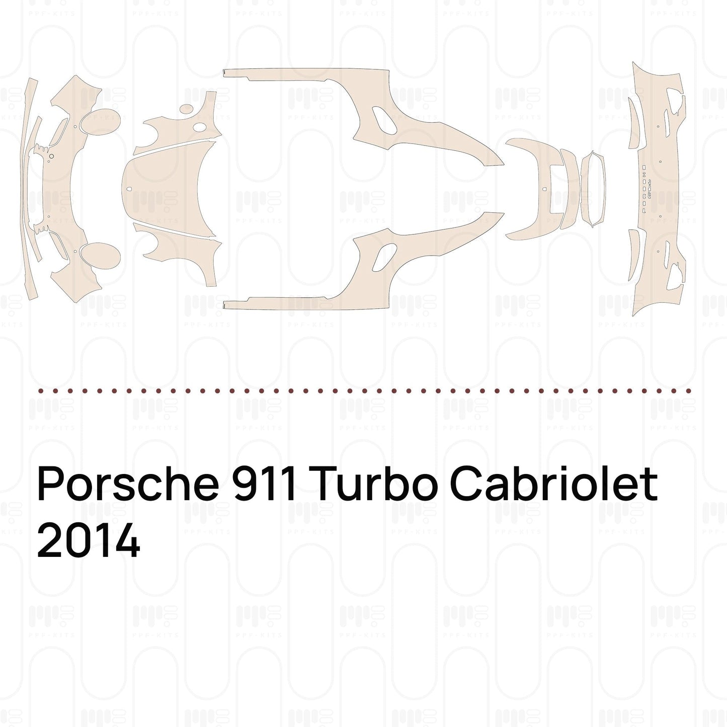 Pre-CutPPFPorsche911TurboCabriolet2014