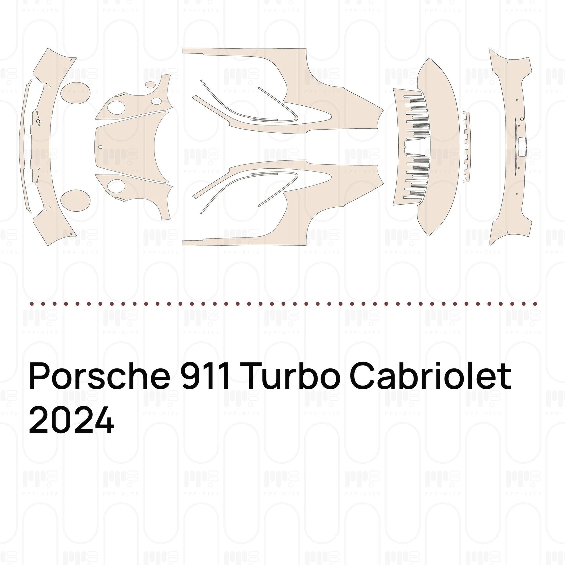 Pre-CutPPFPorsche911TurboCabriolet2024