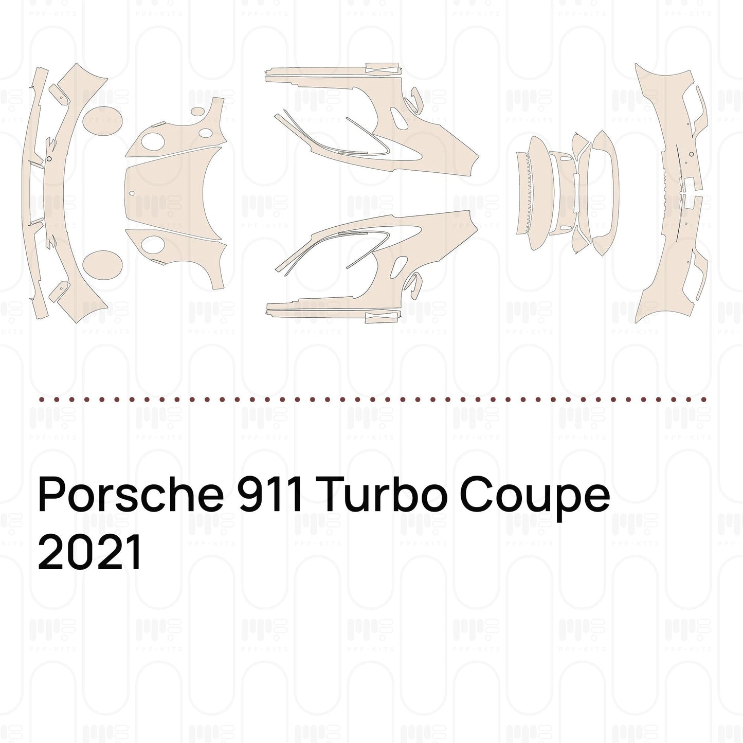 Pre-CutPPFPorsche911TurboCoupe2021