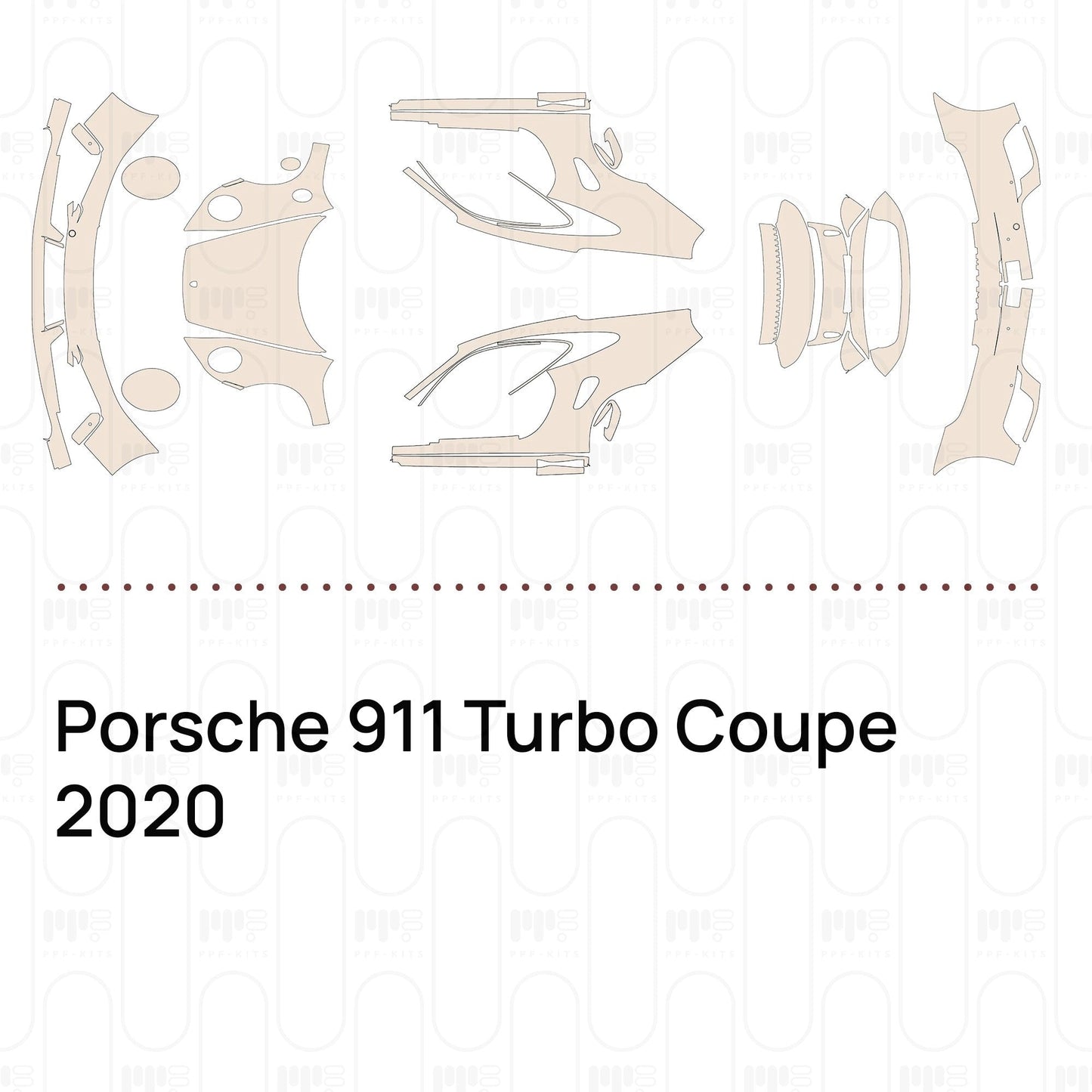 Pre-CutPPFPorsche911TurboCoupe2020