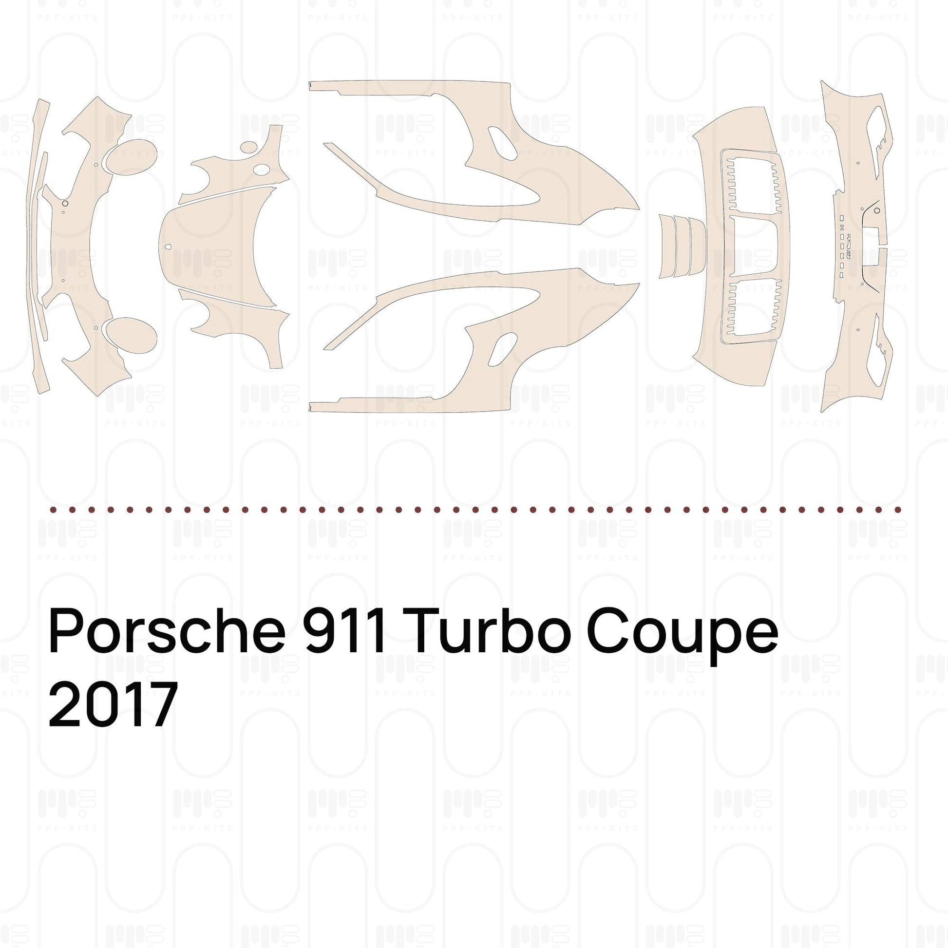Pre-CutPPFPorsche911TurboCoupe2017