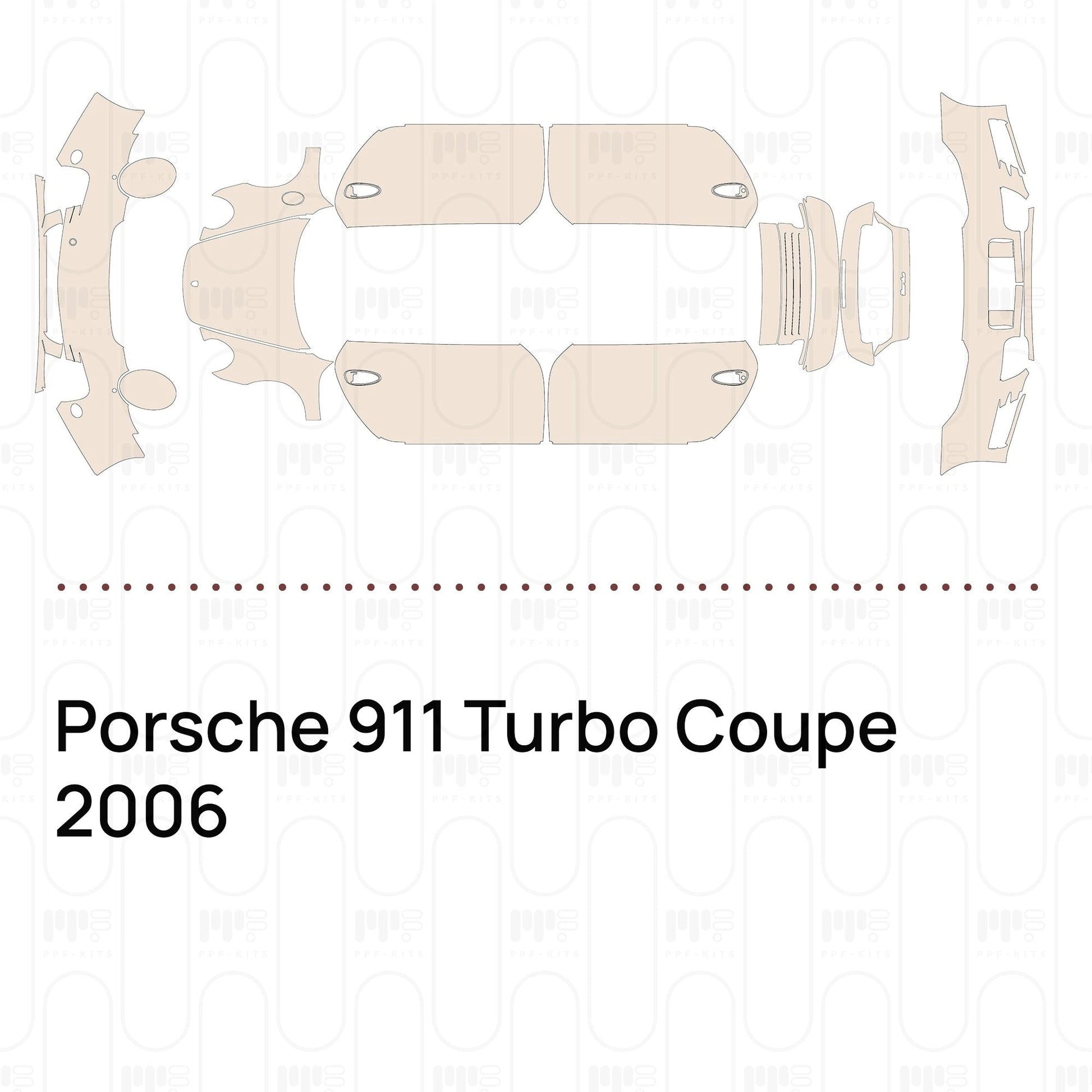 Pre-CutPPFPorsche911TurboCoupe2006