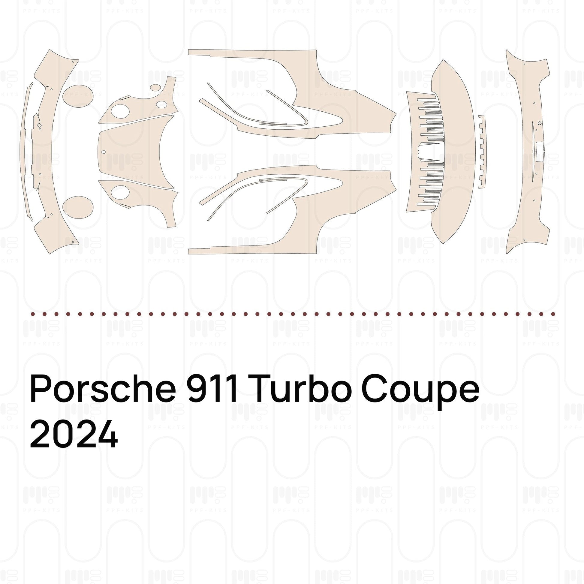 Pre-CutPPFPorsche911TurboCoupe2024