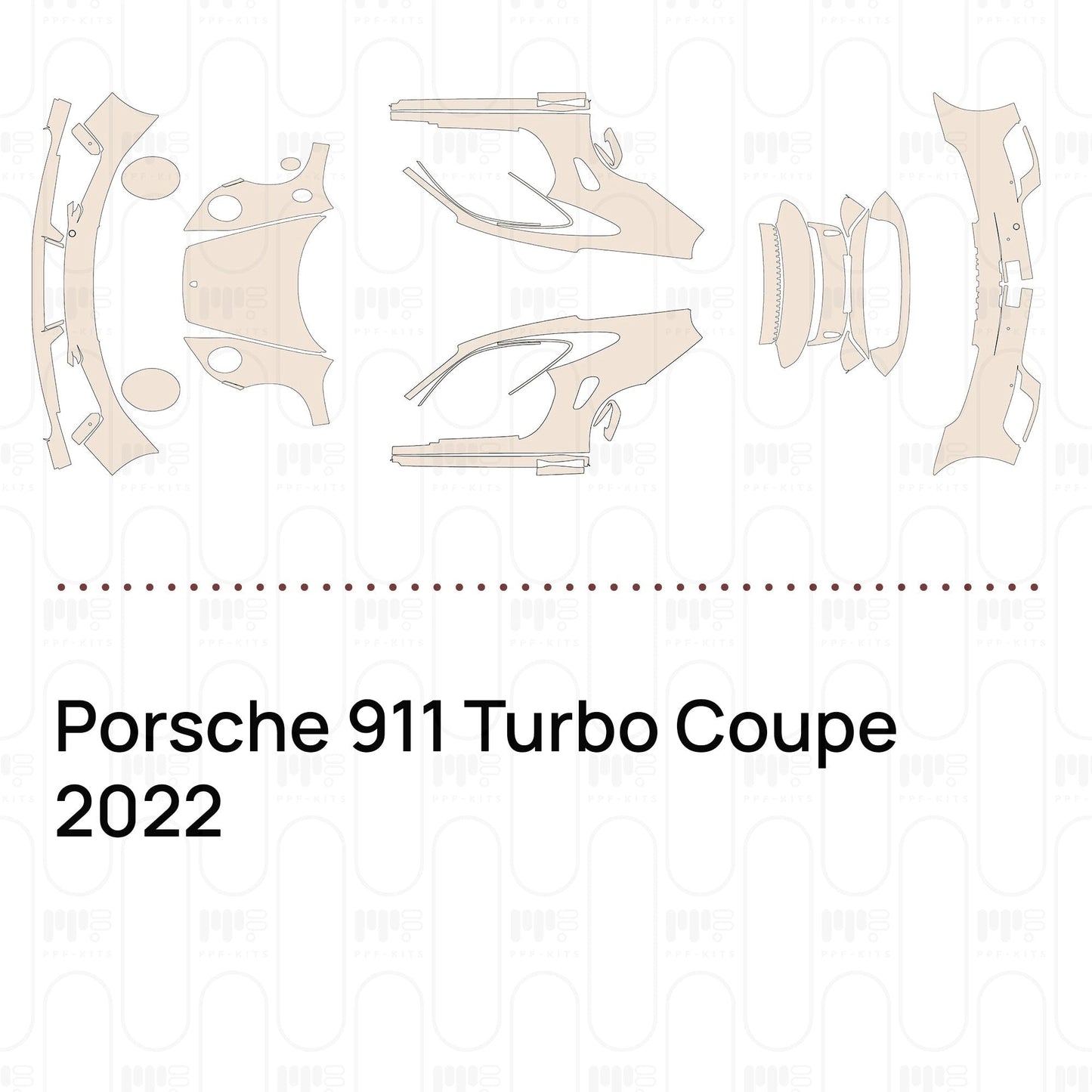 Pre-CutPPFPorsche911TurboCoupe2022