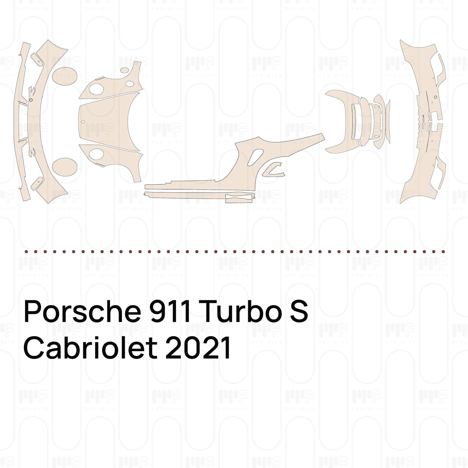 Pre-CutPPFPorsche911TurboSCabriolet2021