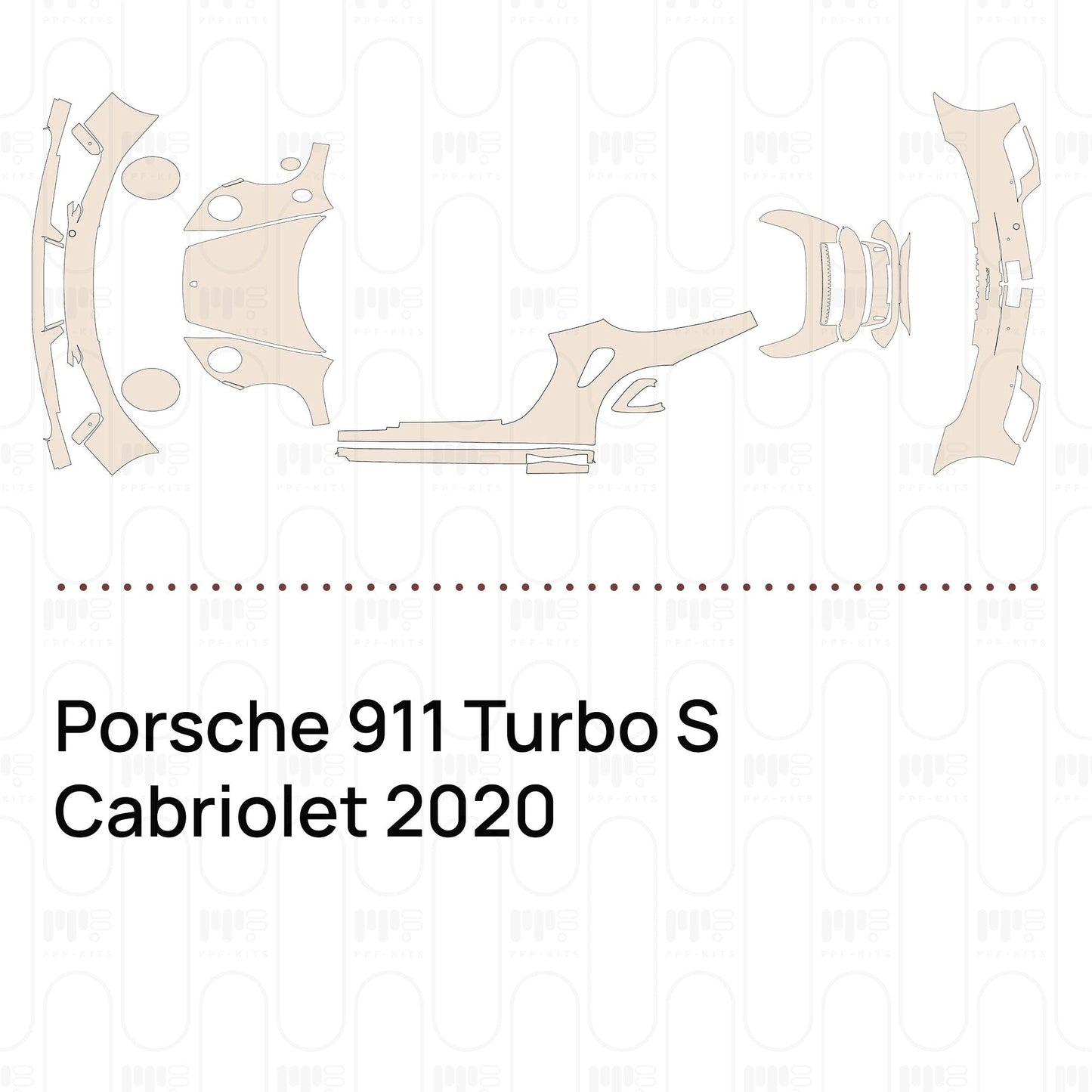 Pre-CutPPFPorsche911TurboSCabriolet2020