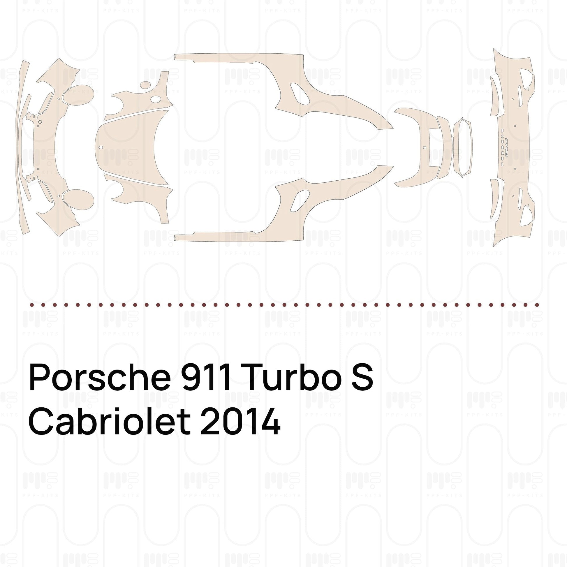 Pre-CutPPFPorsche911TurboSCabriolet2014