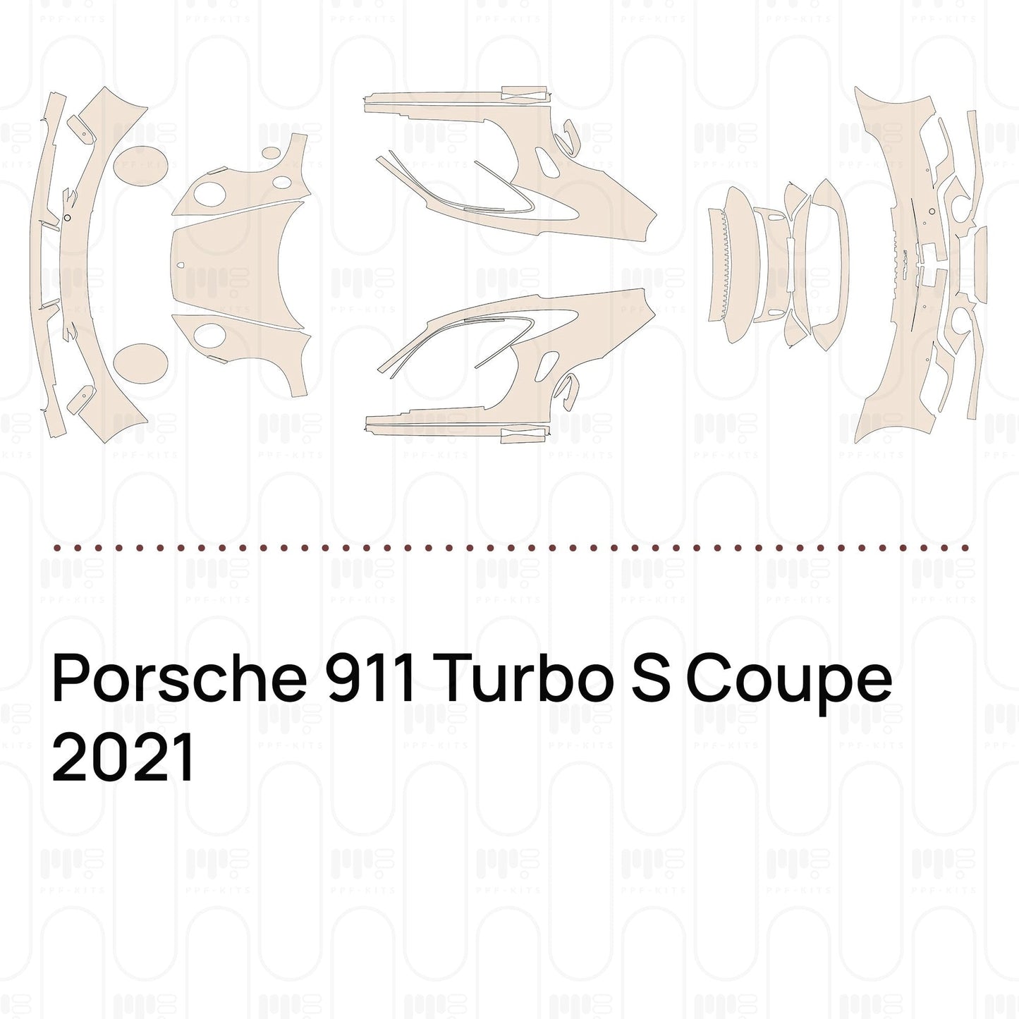 Pre-CutPPFPorsche911TurboSCoupe2021