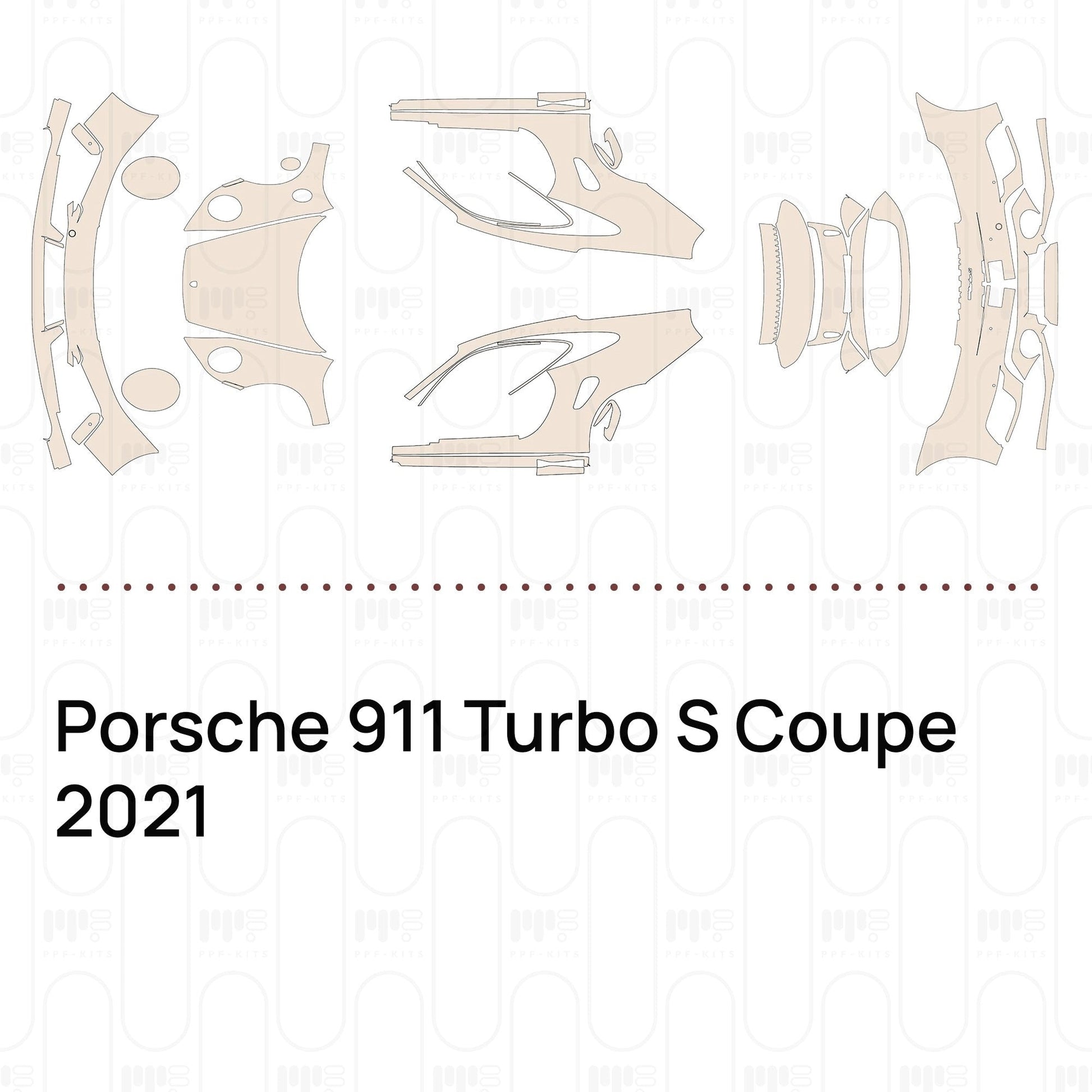 Pre-CutPPFPorsche911TurboSCoupe2021