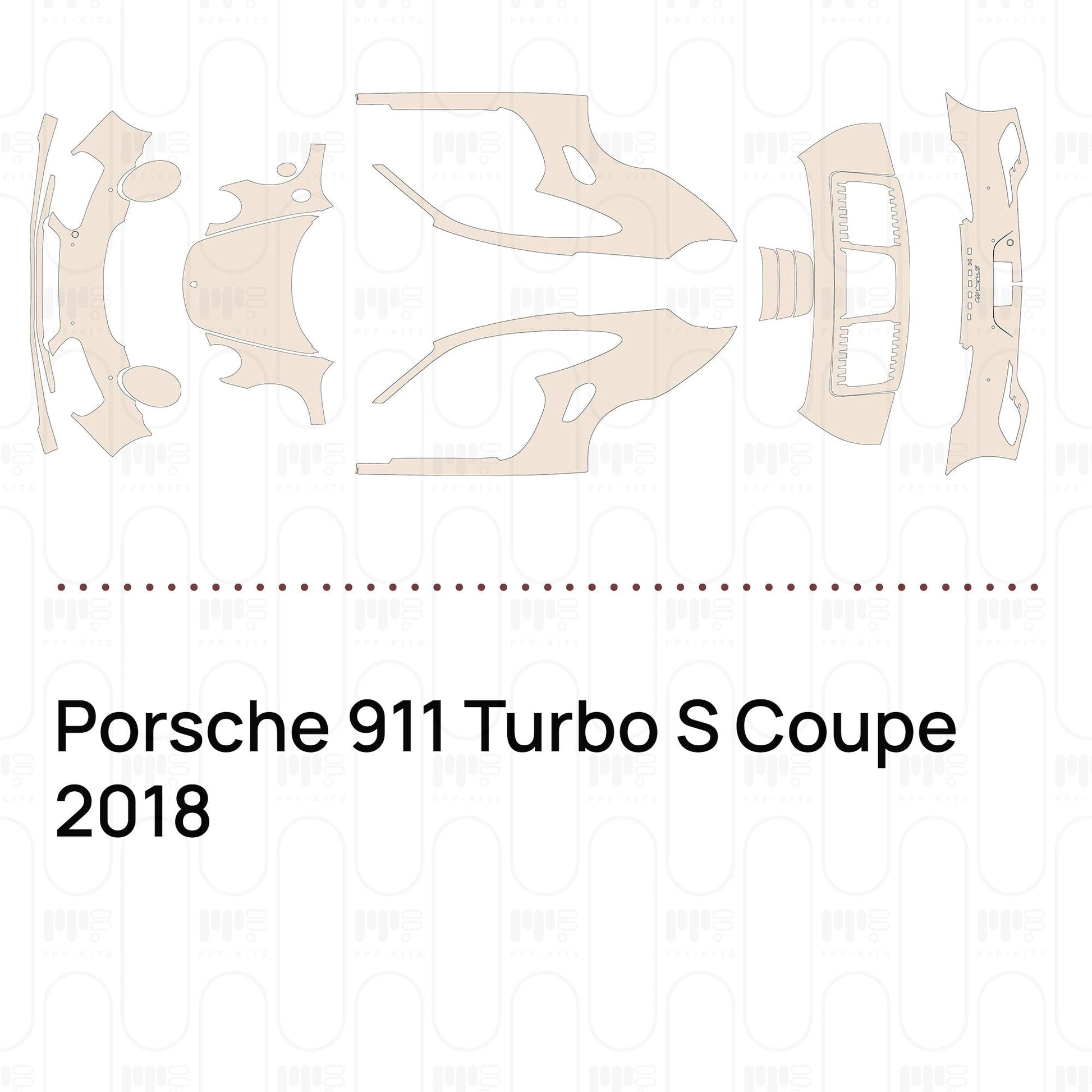 Pre-CutPPFPorsche911TurboSCoupe2018