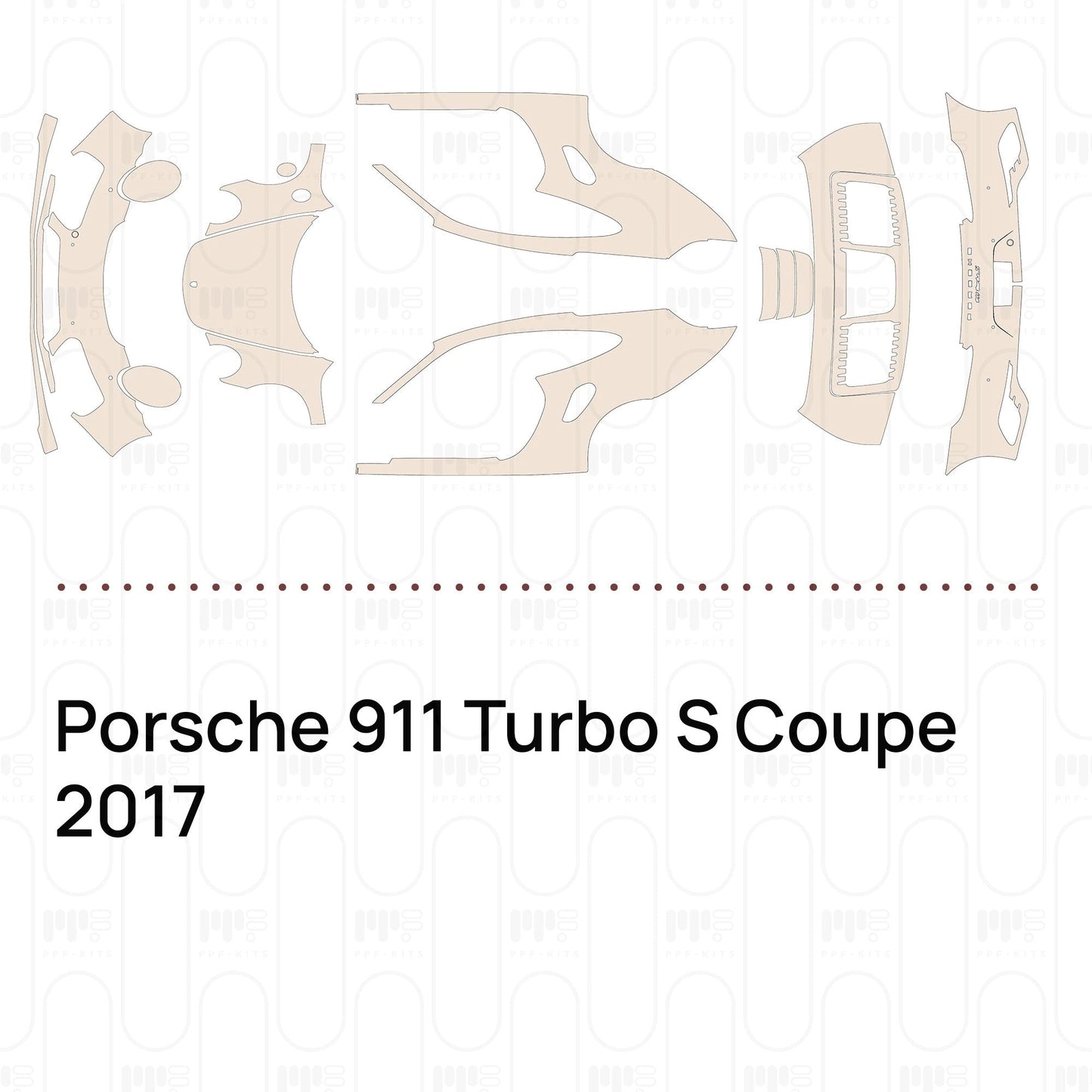 Pre-CutPPFPorsche911TurboSCoupe2017