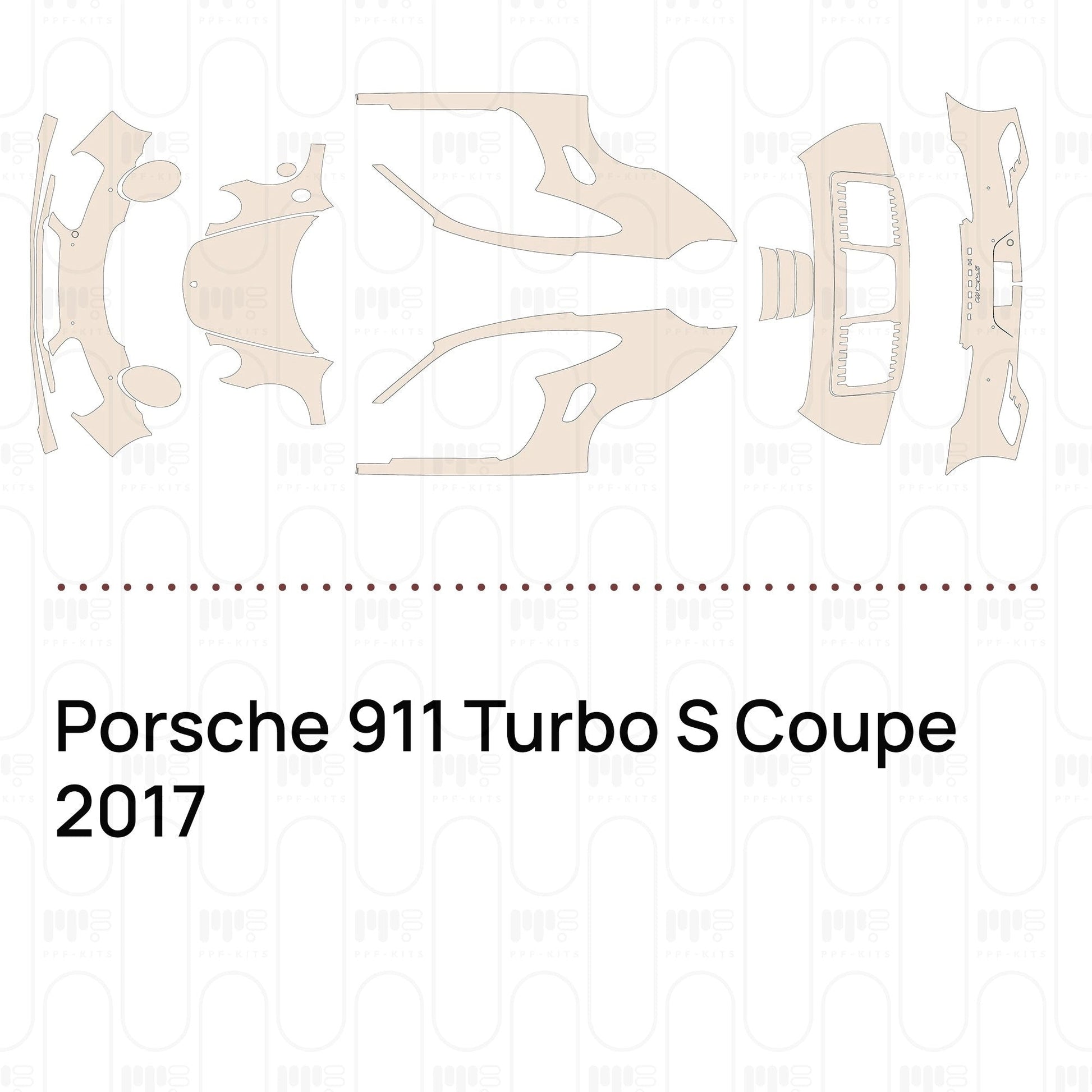 Pre-CutPPFPorsche911TurboSCoupe2017