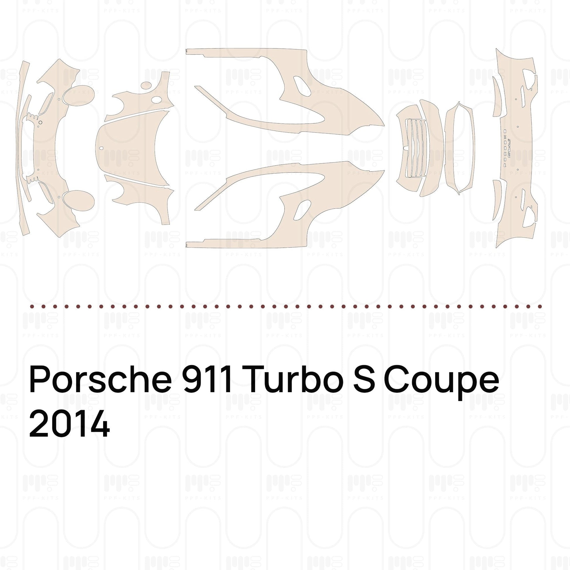 Pre-CutPPFPorsche911TurboSCoupe2014