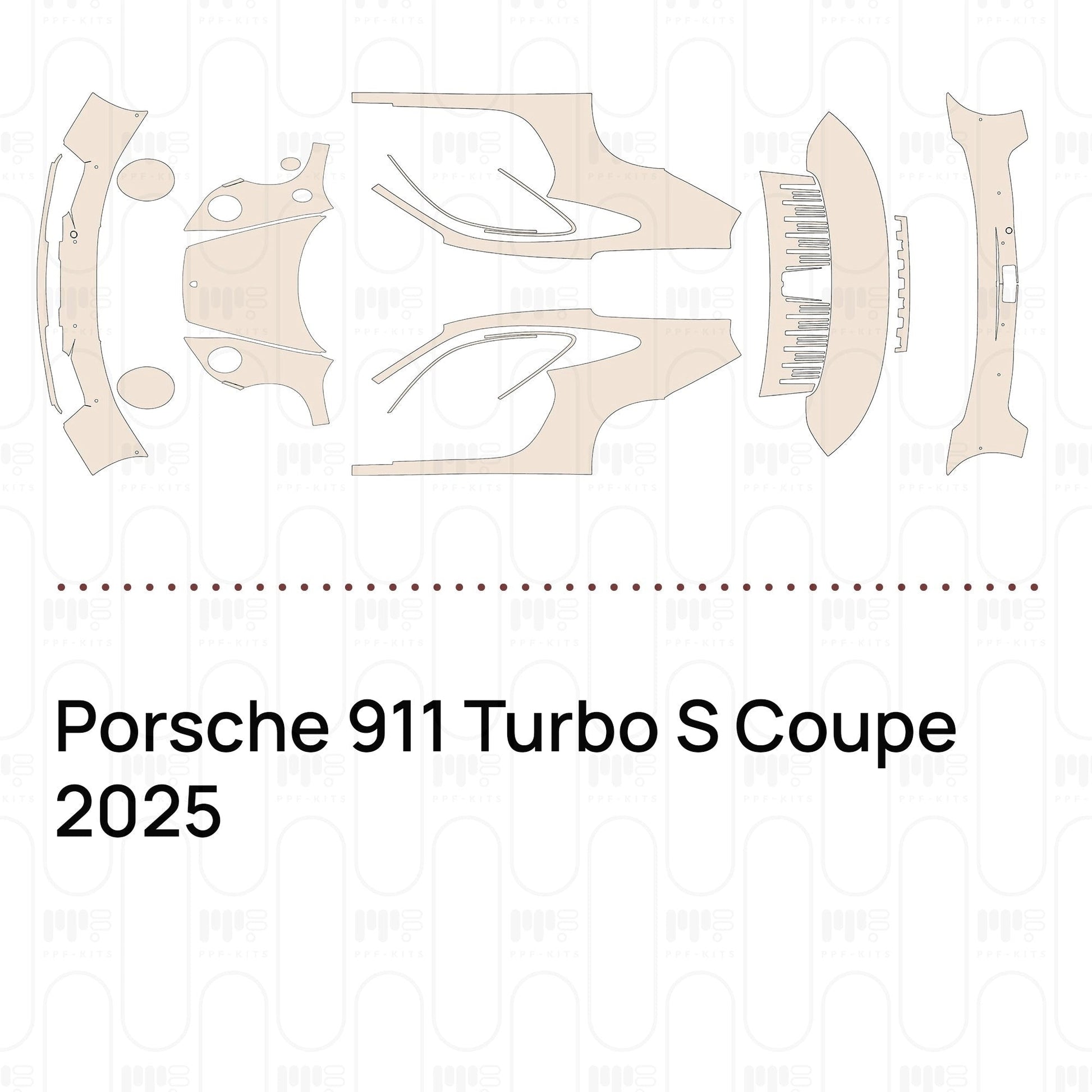 Pre-CutPPFPorsche911TurboSCoupe2025