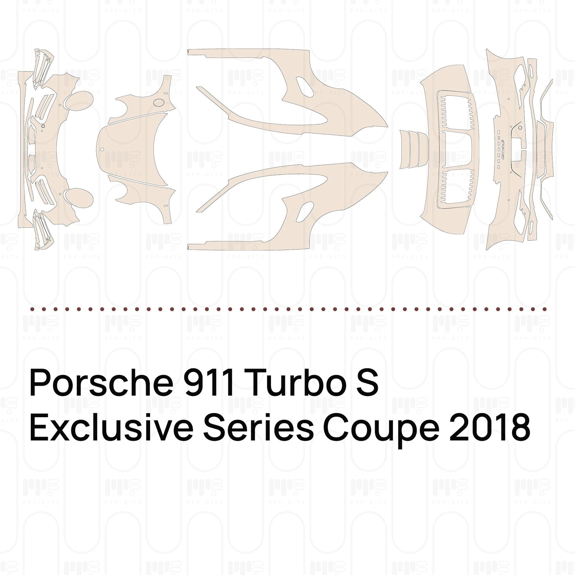 Pre-CutPPFPorsche911TurboSExclusiveSeriesCoupe2018