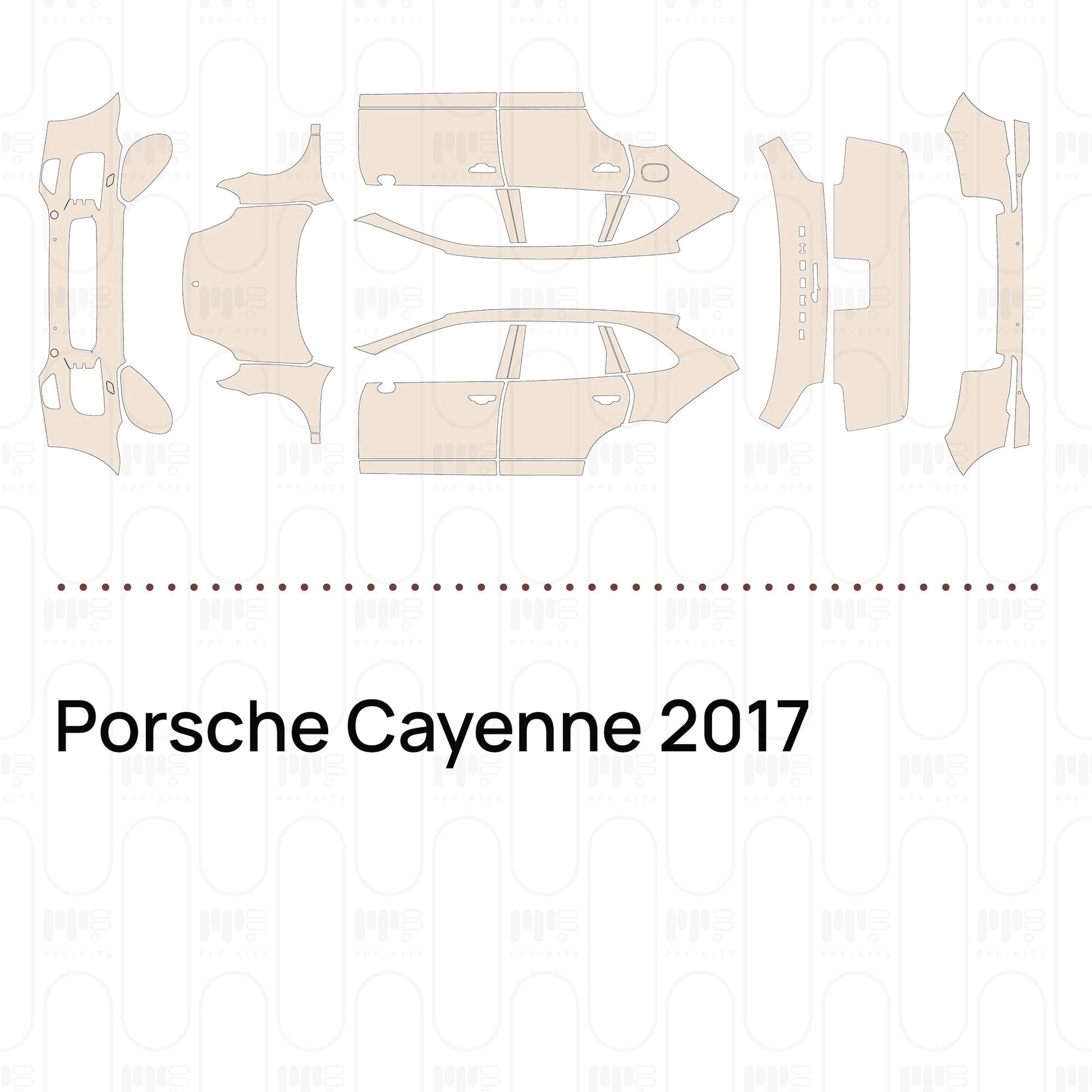 Pre-CutPPFPorscheCayenne2017
